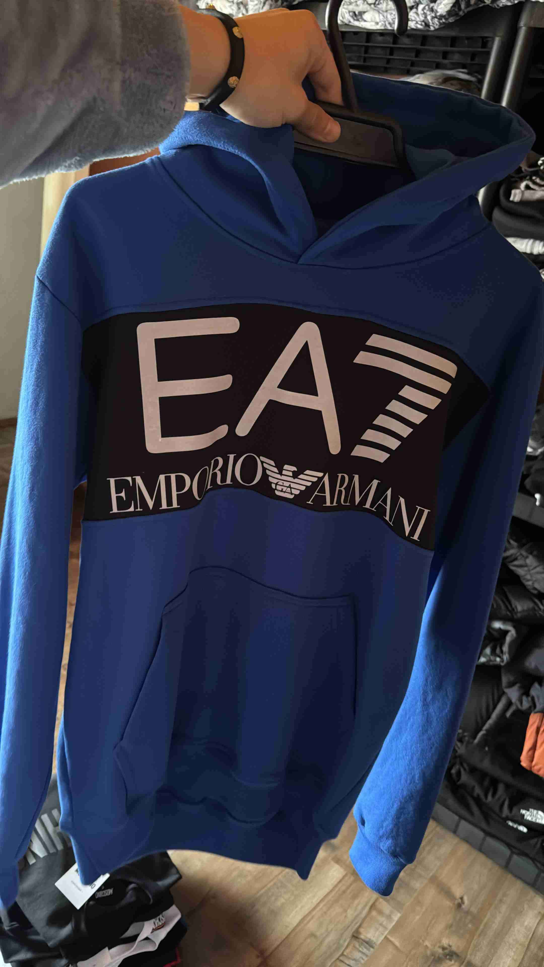 Polerón Emporio Armani azul