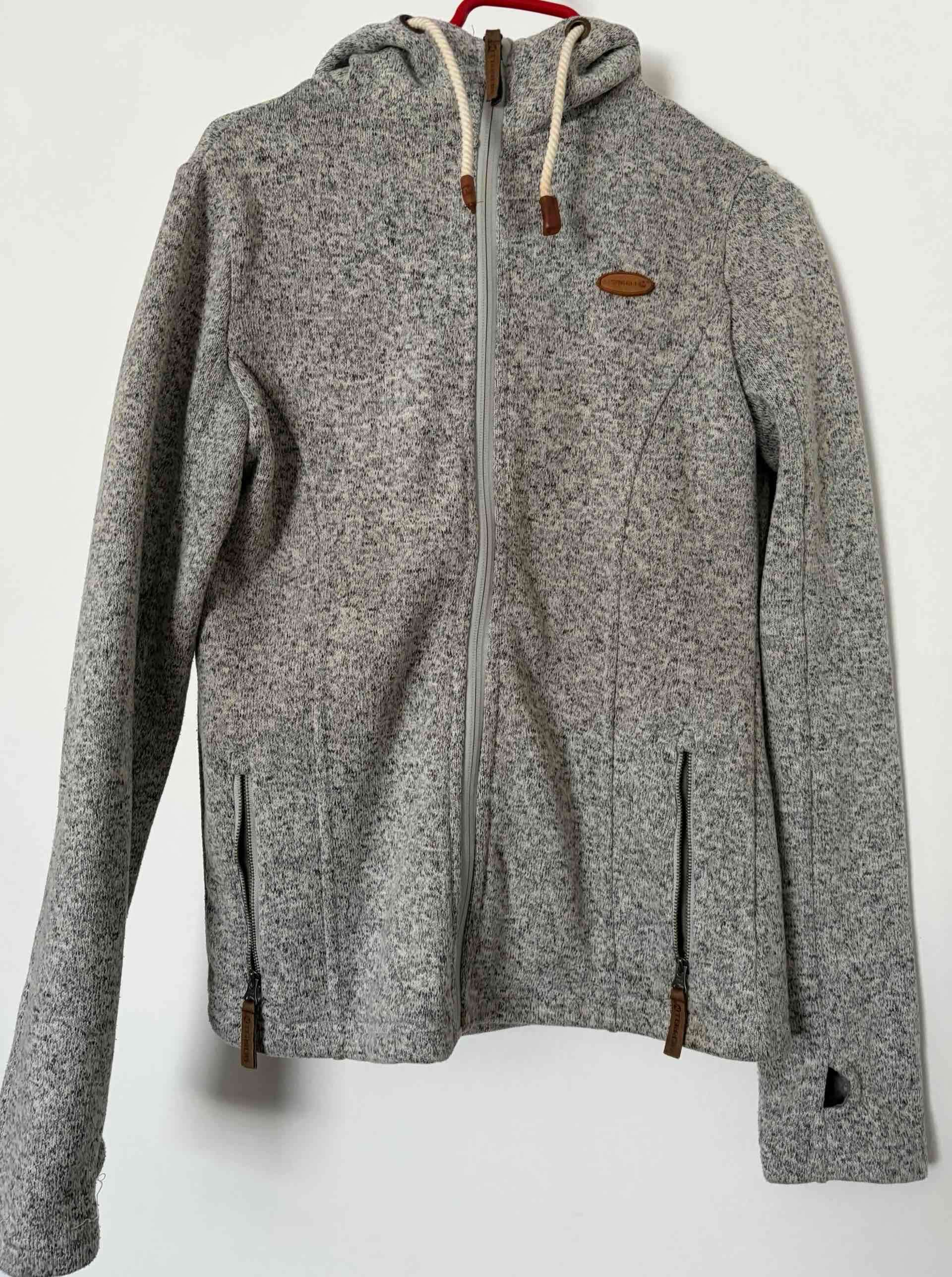 Chaqueta gris Merrel con capucha - miniatura 1