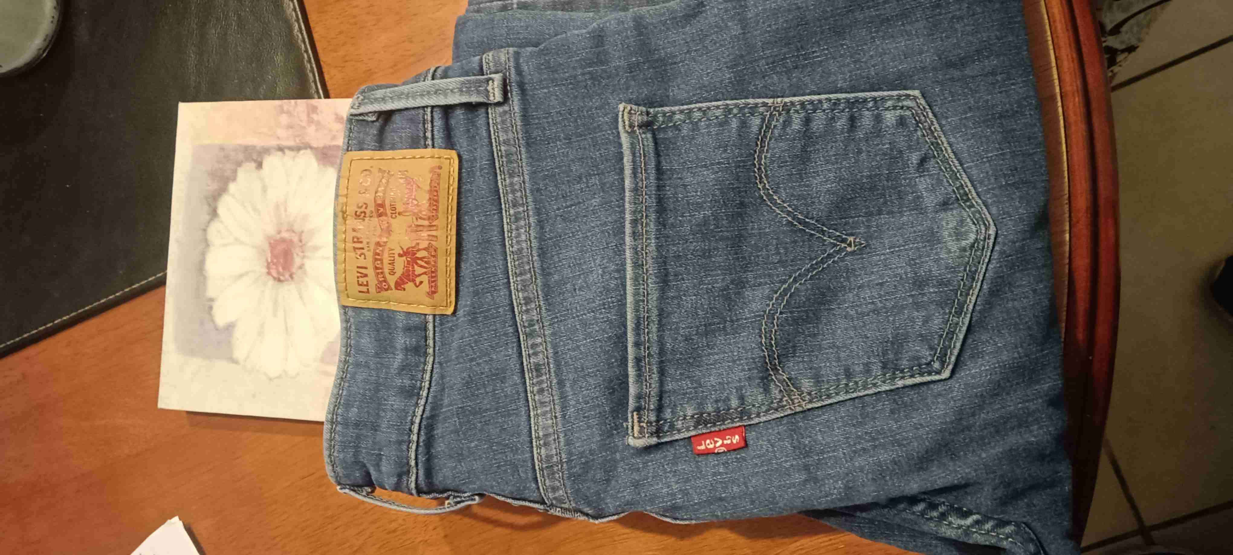 Jeans azul para mujer - miniatura 2