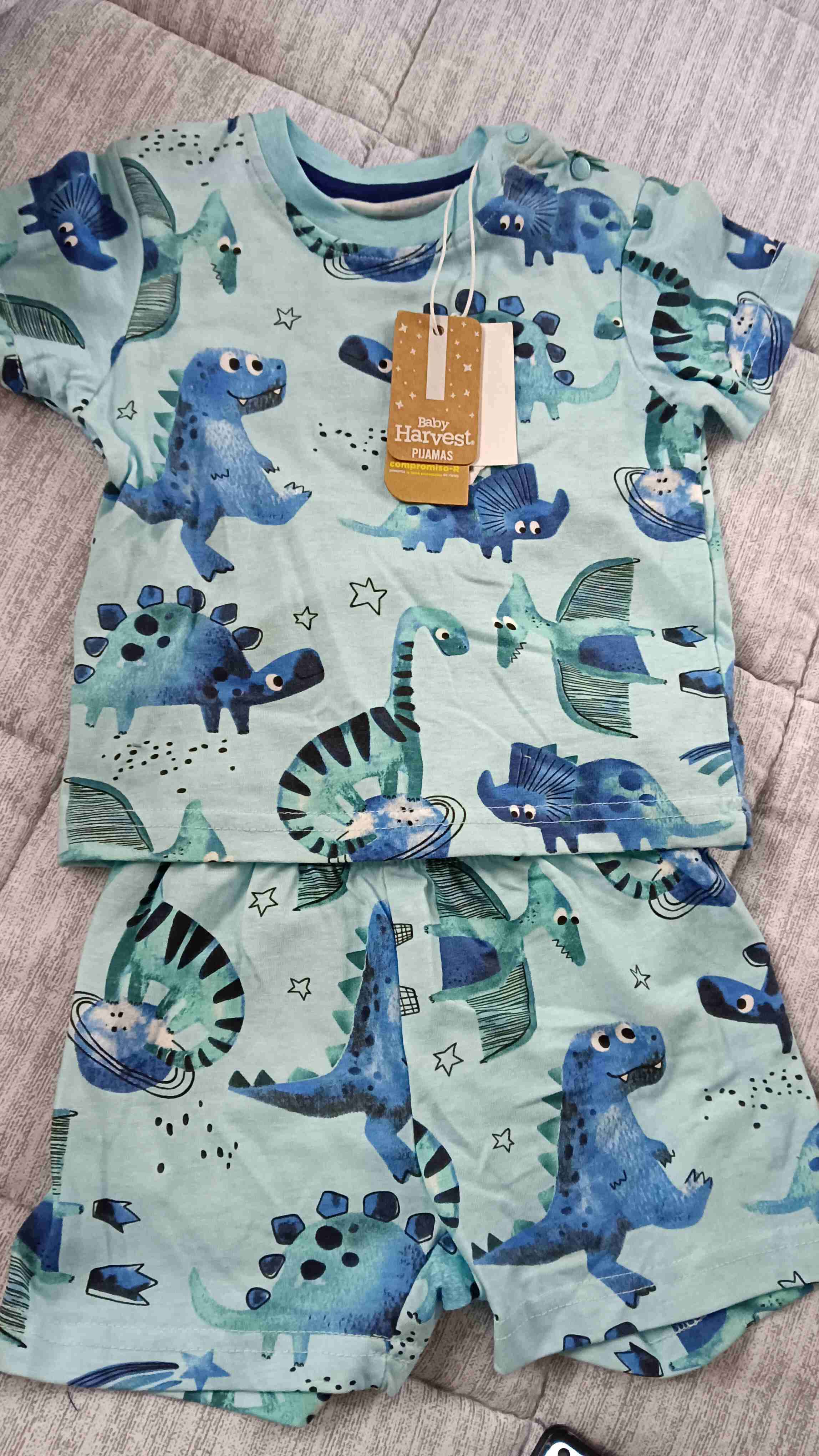 Pijama niño dinosaurios nuevo - miniatura 1