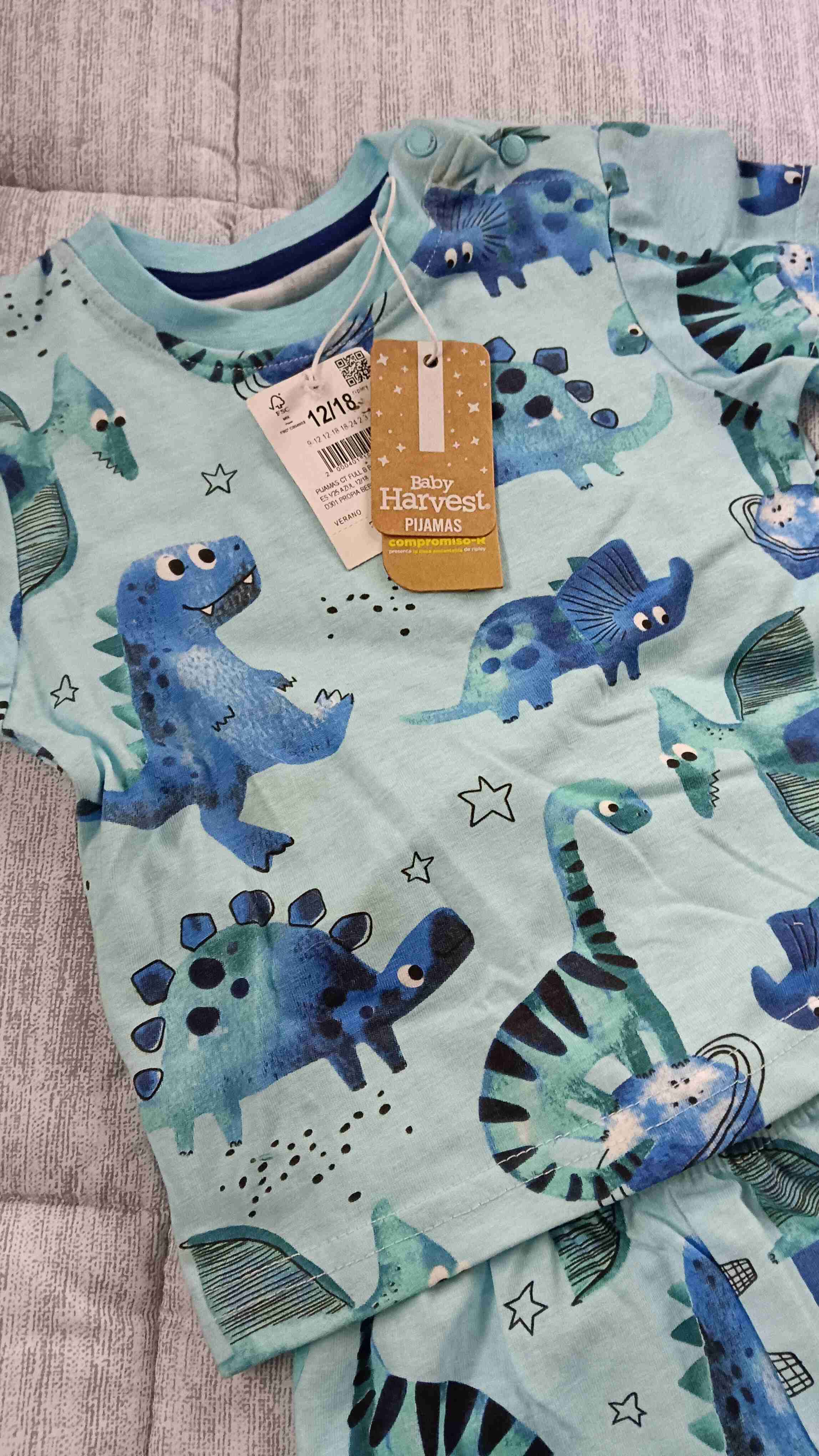 Pijama niño dinosaurios nuevo - miniatura 2