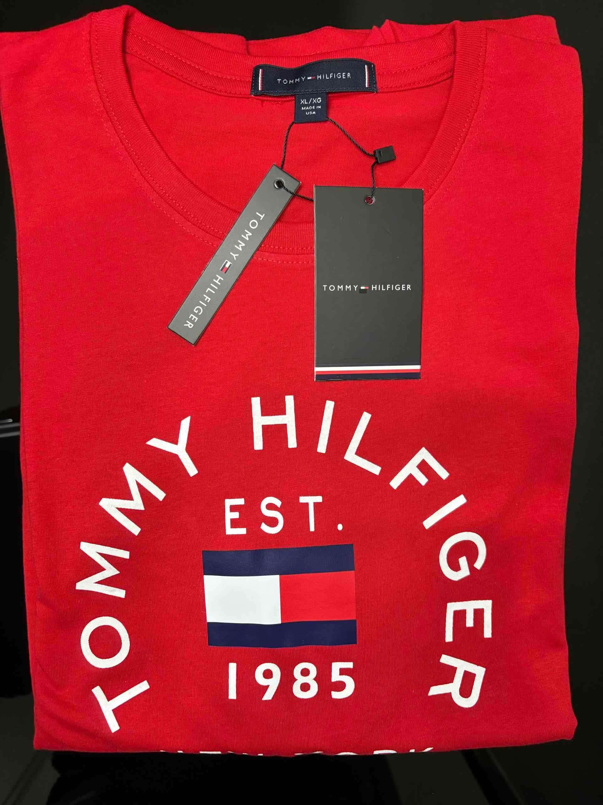 Polera roja Tommy Hilfiger - miniatura 2
