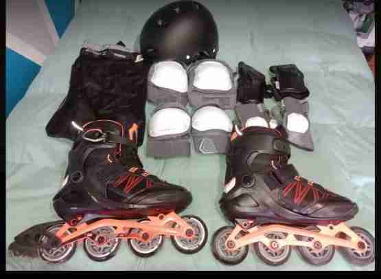 Patines en línea Oxelo con casco - miniatura 2