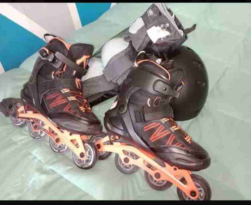 Patines en línea Oxelo con casco - miniatura 3