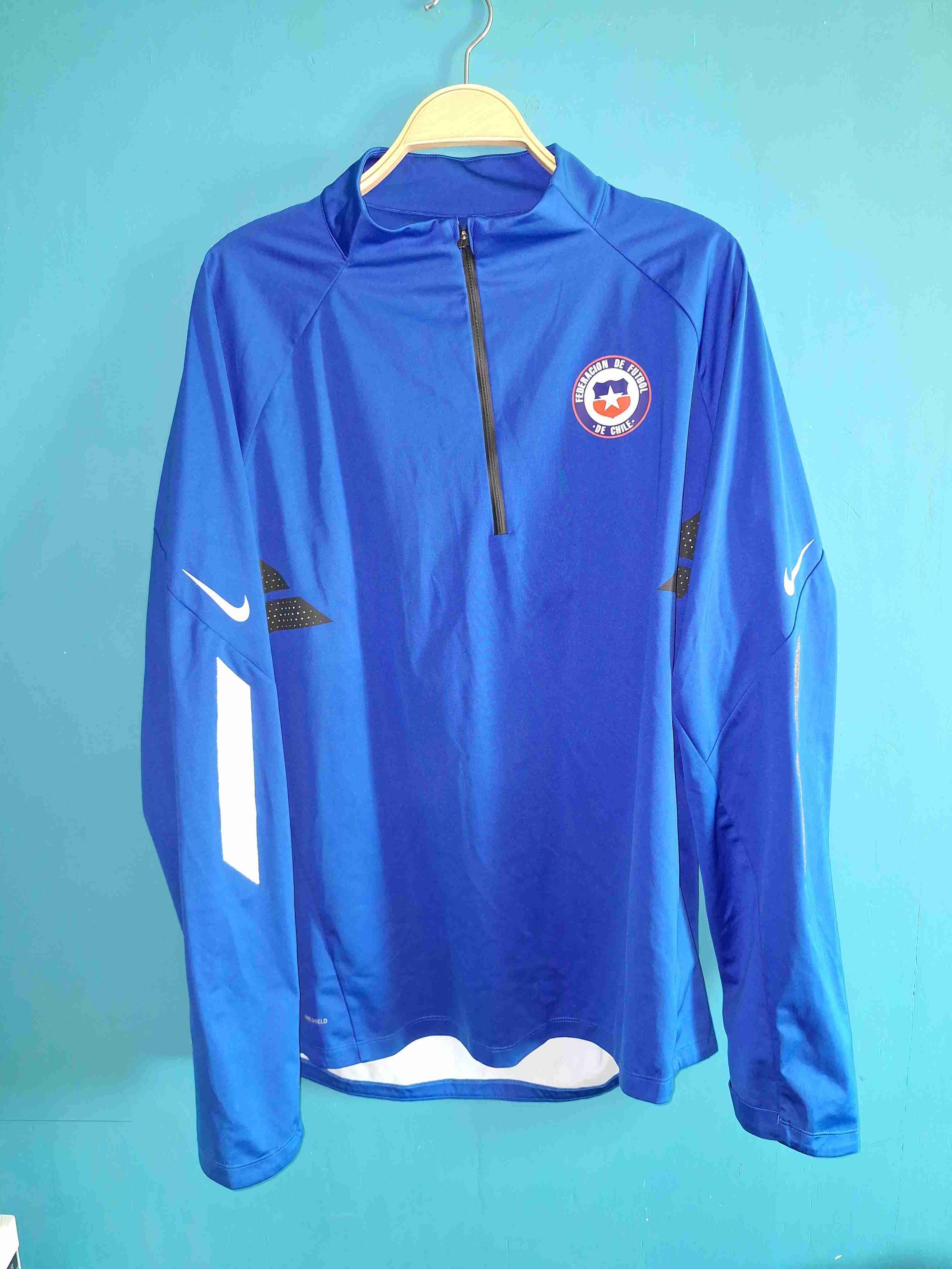 Polerón deportivo azul Chile xl - miniatura 1