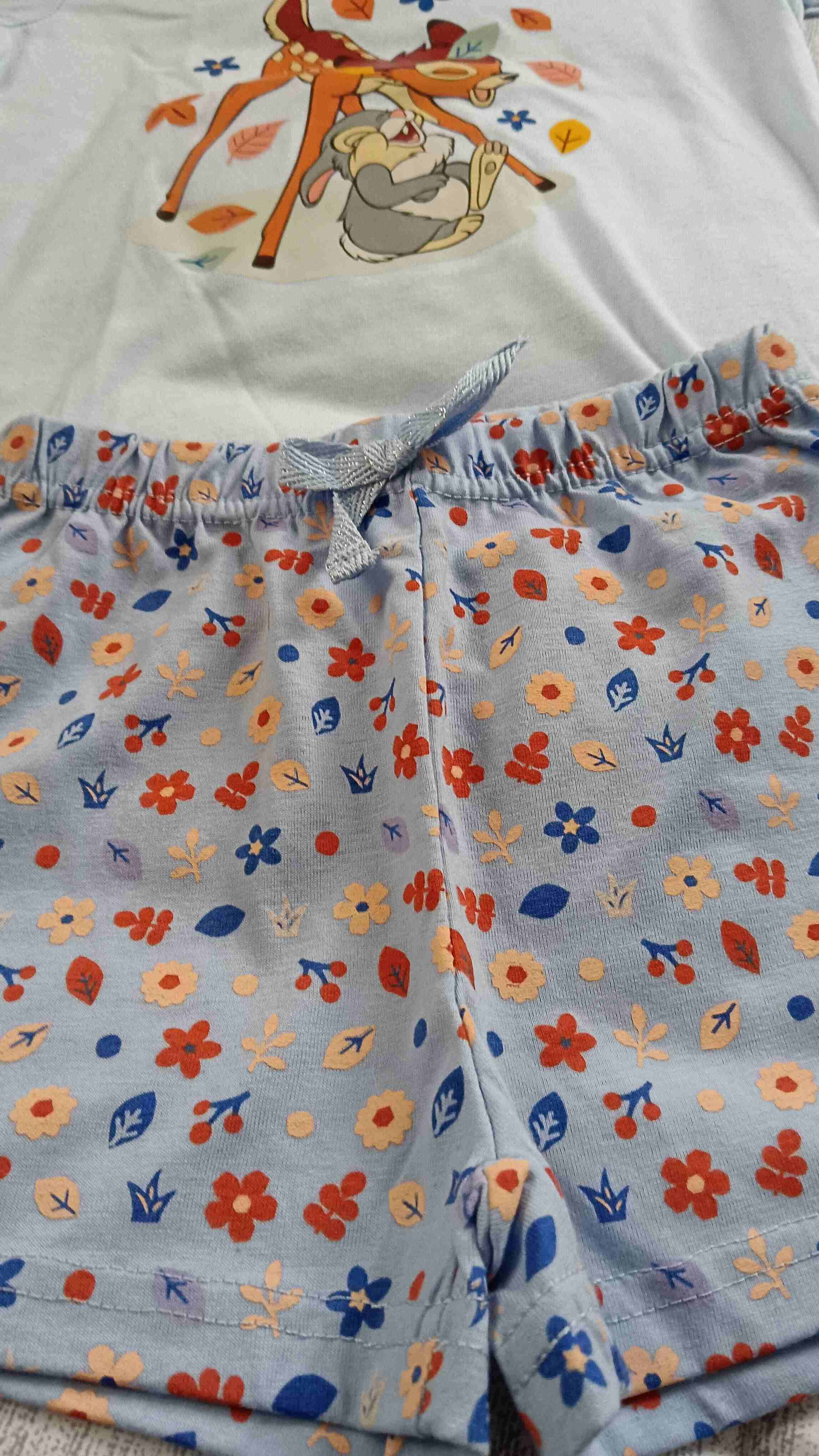 Pijama infantil Bambi azul claro - miniatura 3