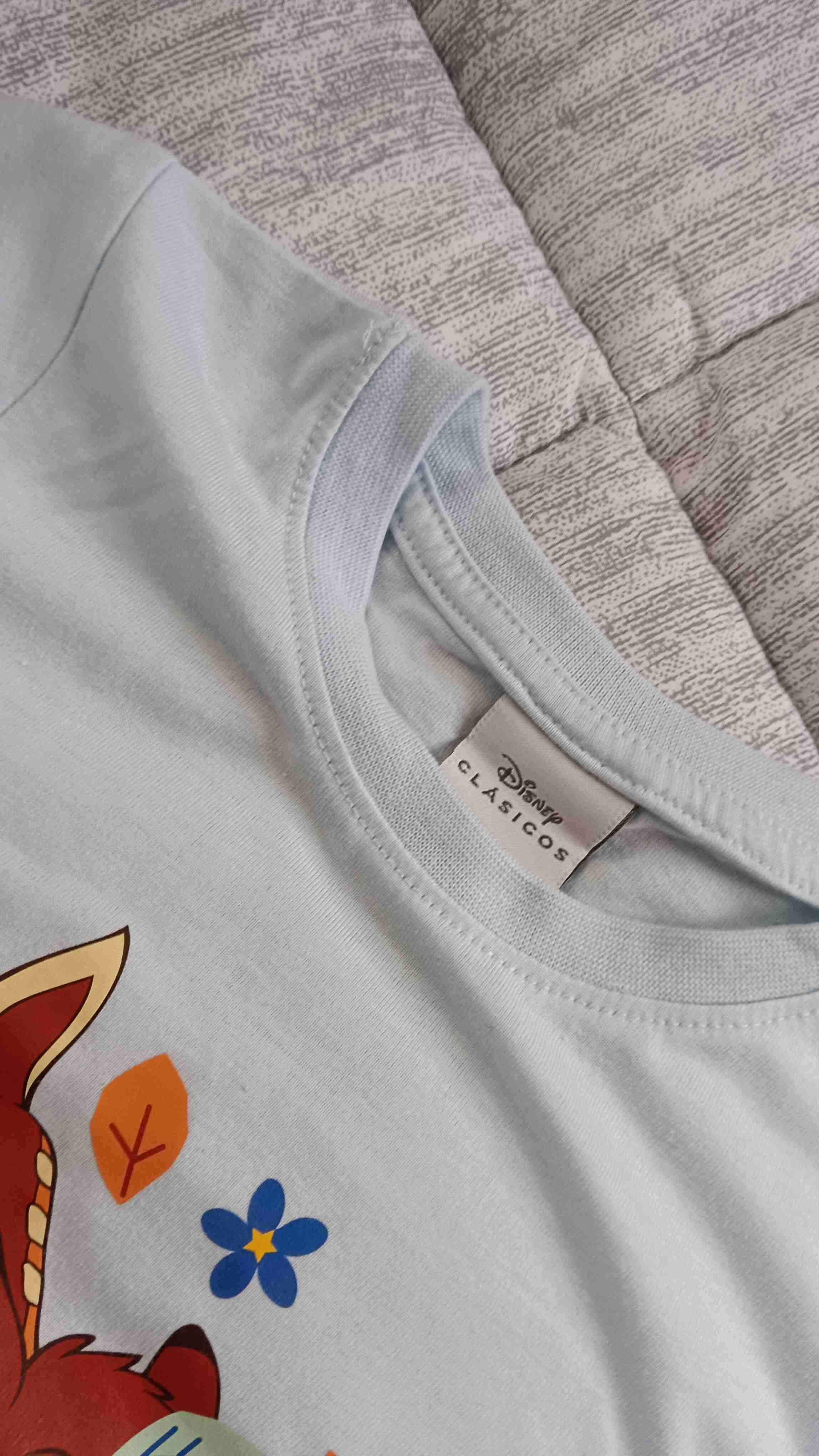 Pijama infantil Bambi azul claro - miniatura 4