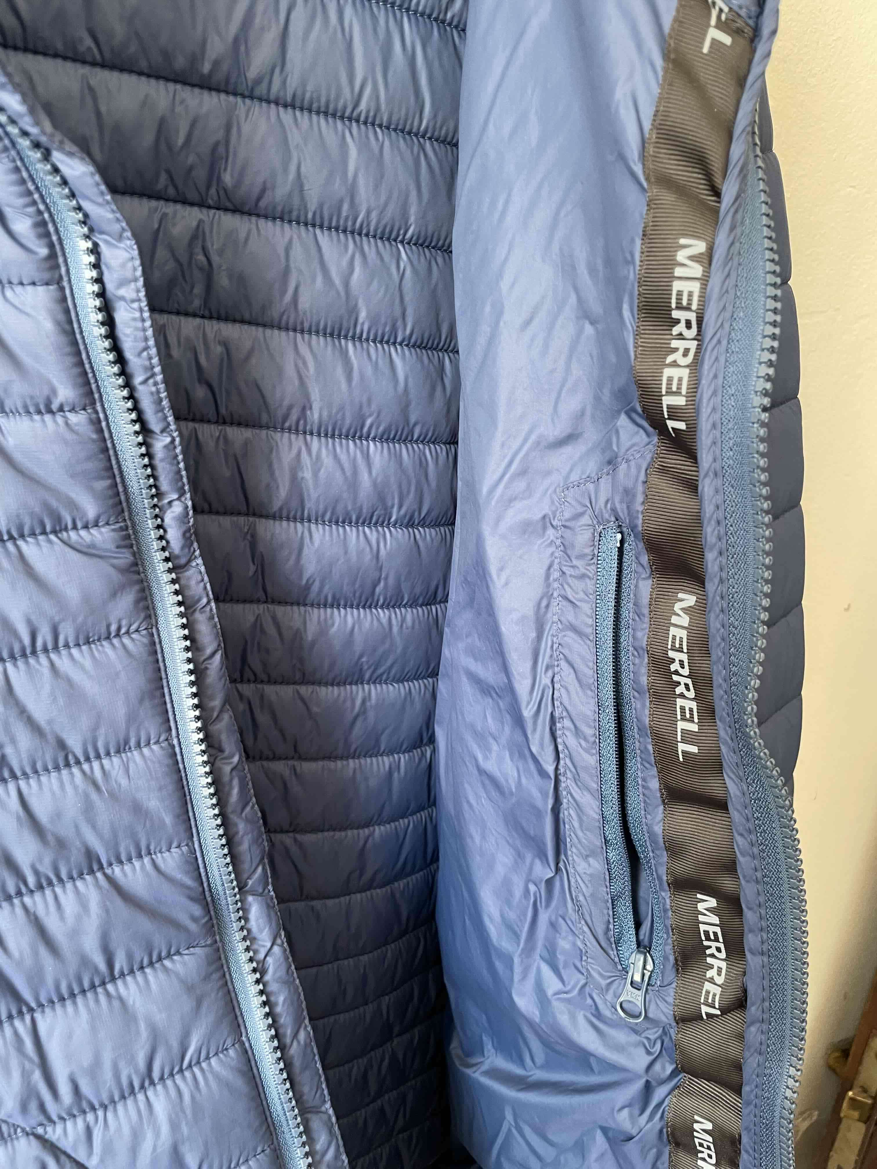 Chaqueta azul acolchada - miniatura 3