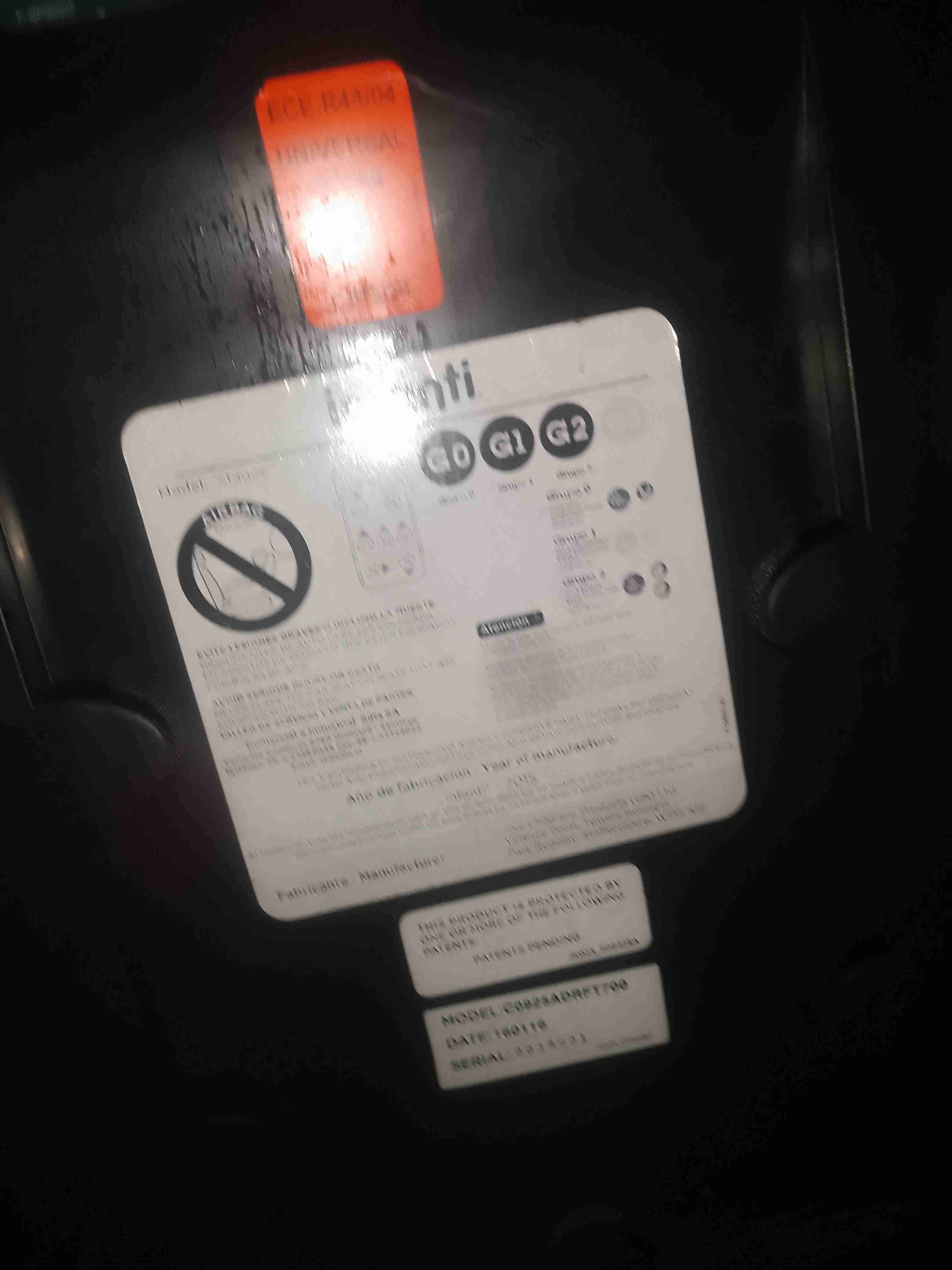 Silla de auto Joie gris y rosa - miniatura 3