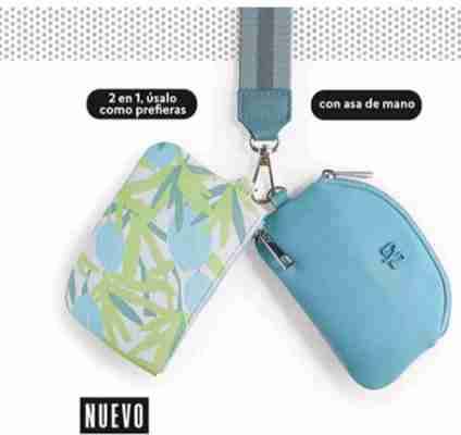 Billetera 2 en 1 con asa