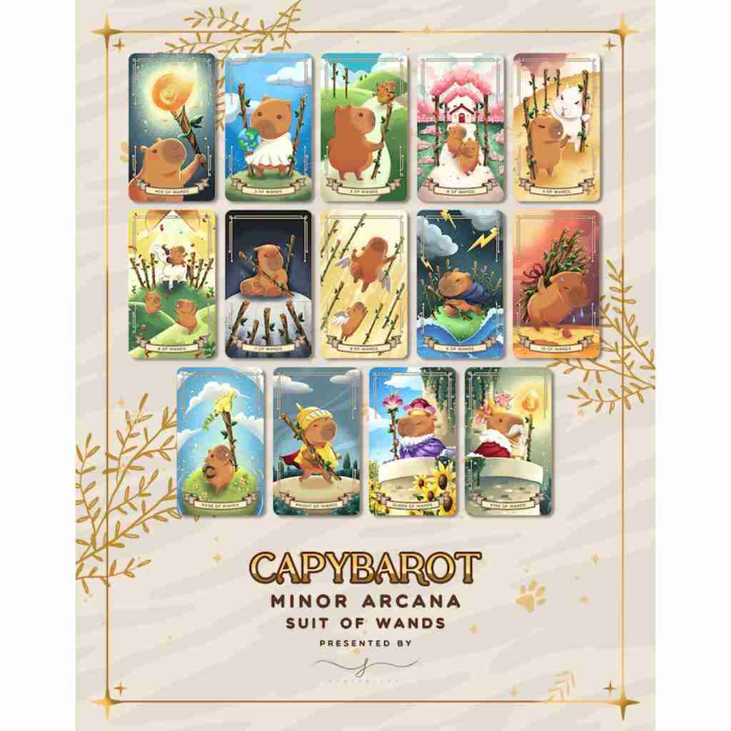 Tarot capybara - miniatura 3