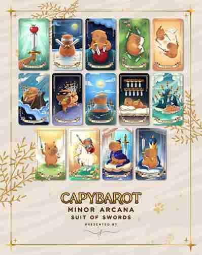 Tarot capybara - miniatura 4