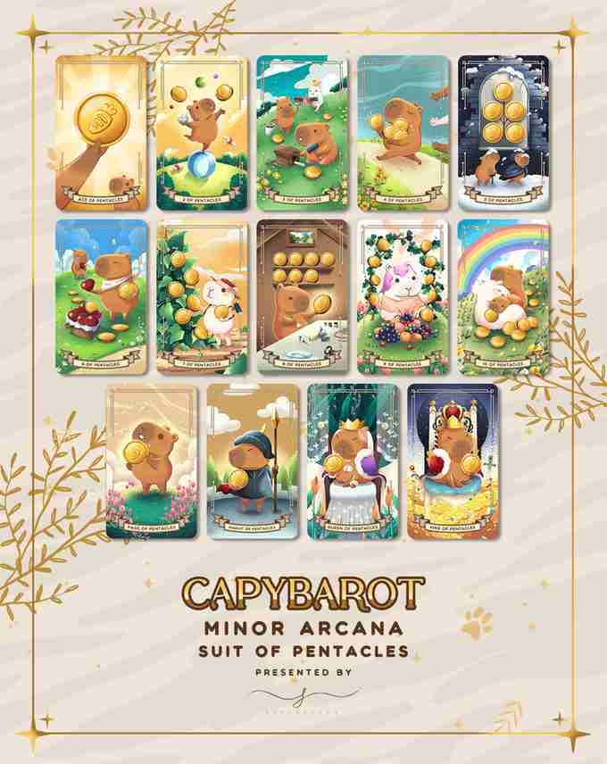 Tarot capybara - miniatura 5