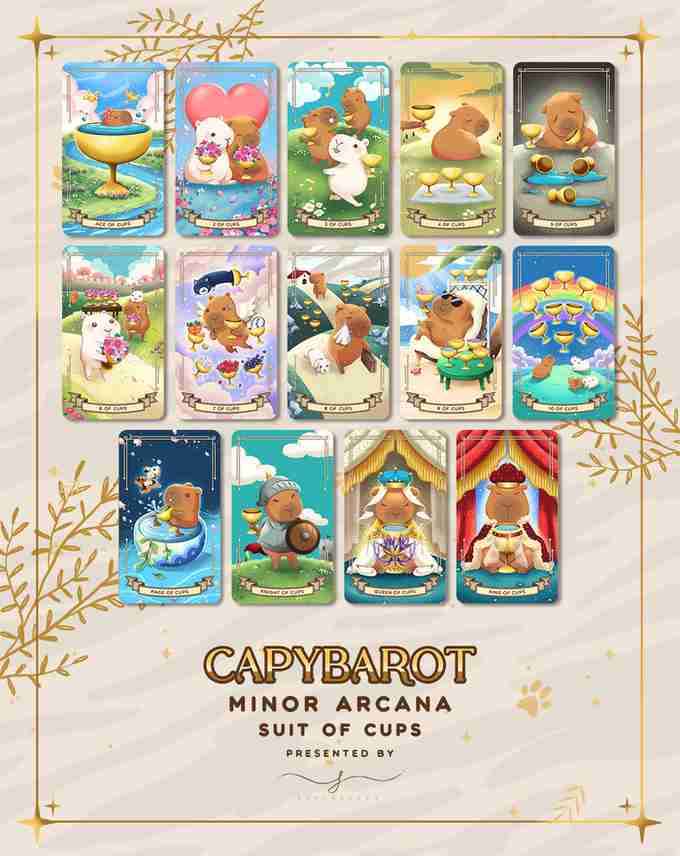 Tarot capybara - miniatura 6