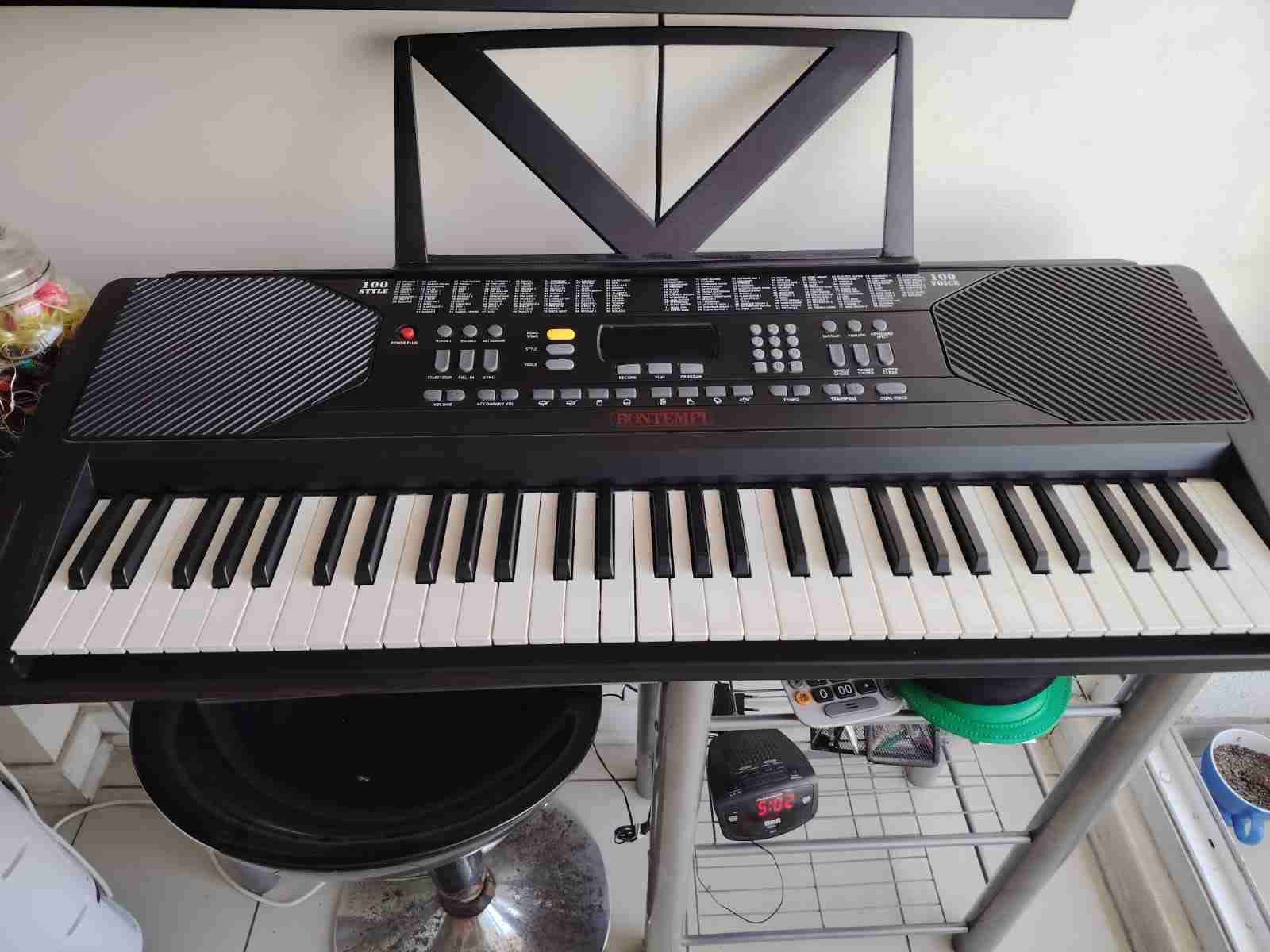 Teclado electrónico 61 teclas Bontempi Nu003 - miniatura 2