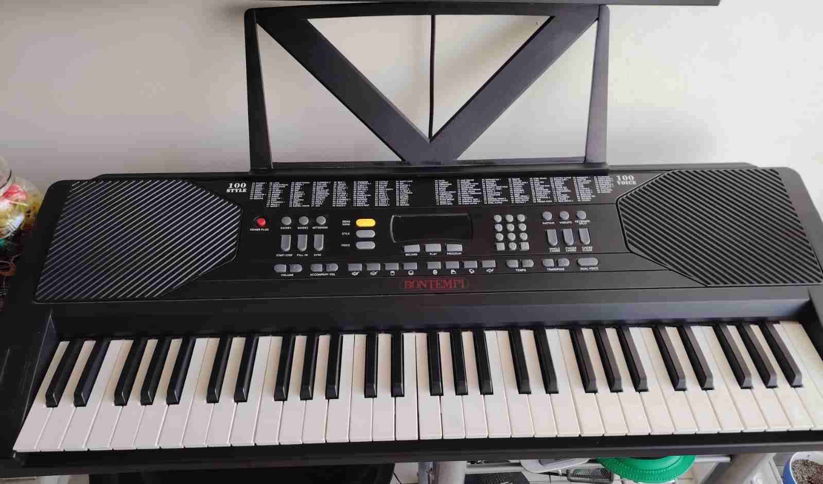 Teclado electrónico 61 teclas Bontempi Nu003 - miniatura 3