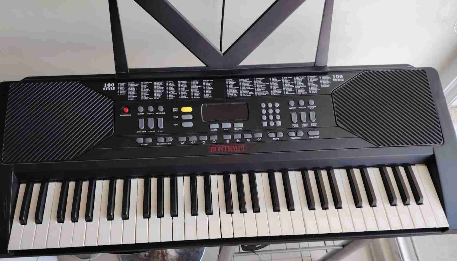 Teclado electrónico 61 teclas Bontempi Nu003 - miniatura 5