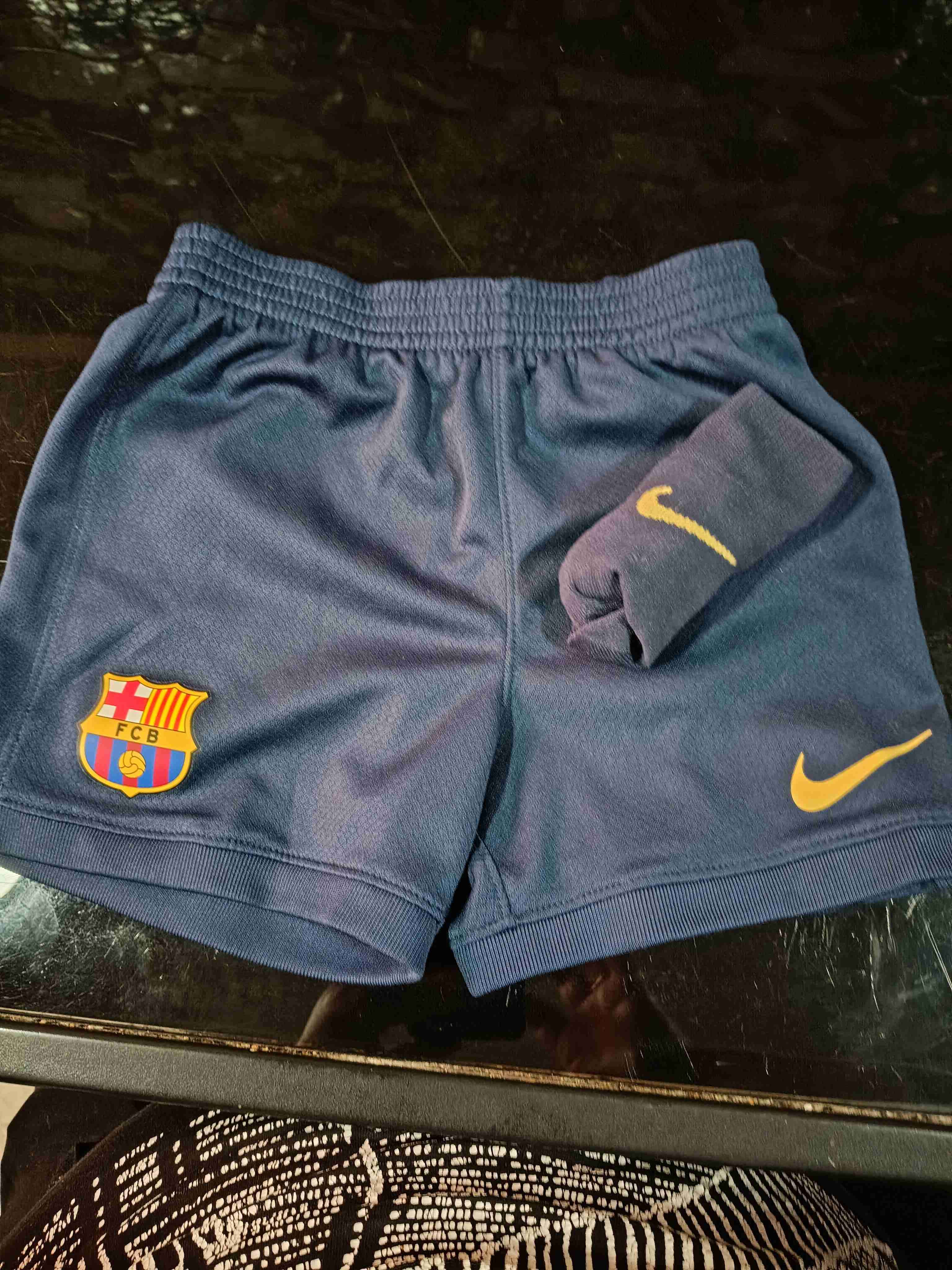 Conjunto de fútbol Barcelona bebé - miniatura 2