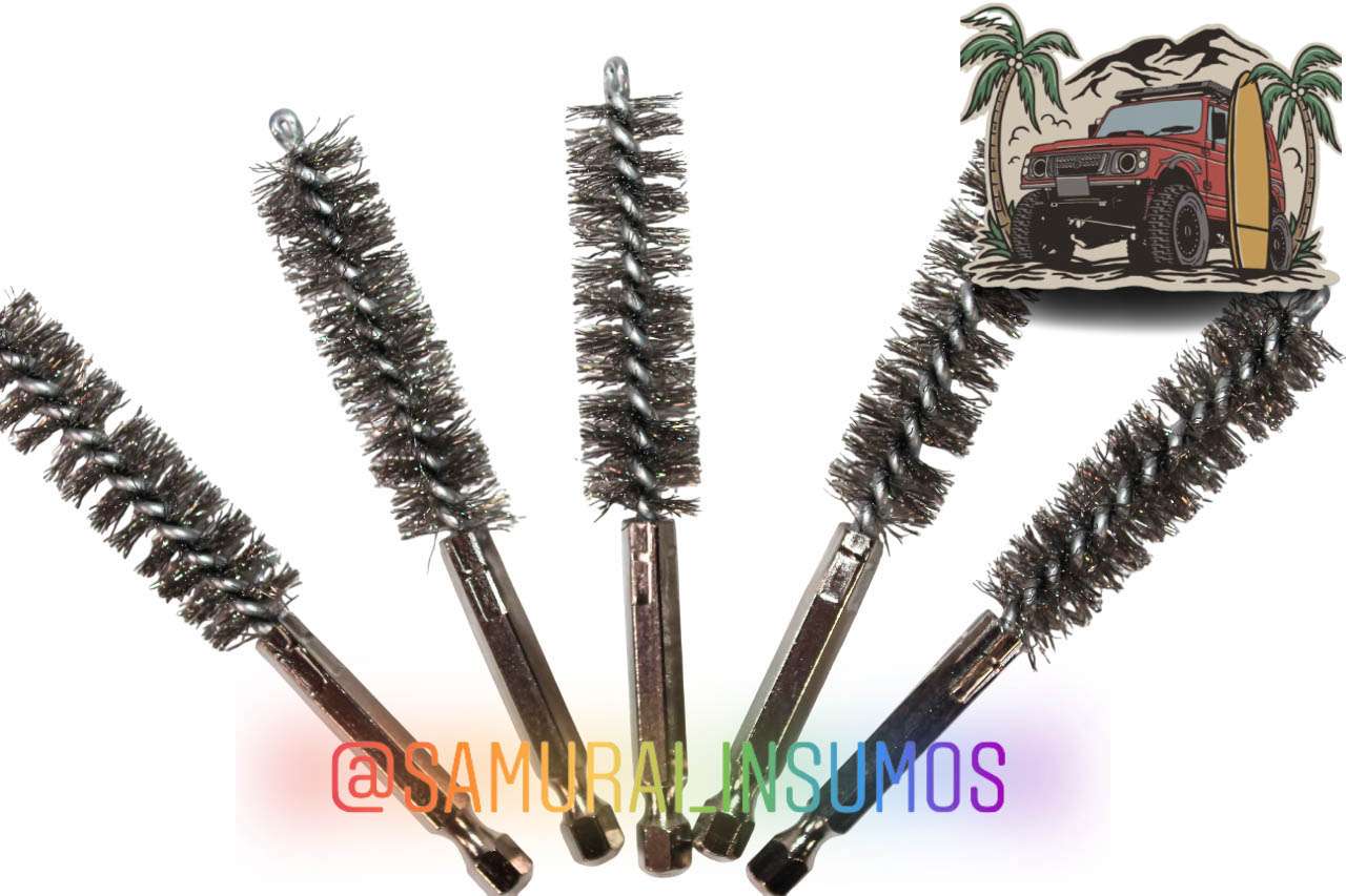 Kit 5En1 Cepillos Abrasivos Taladro o Atornillador - miniatura 1