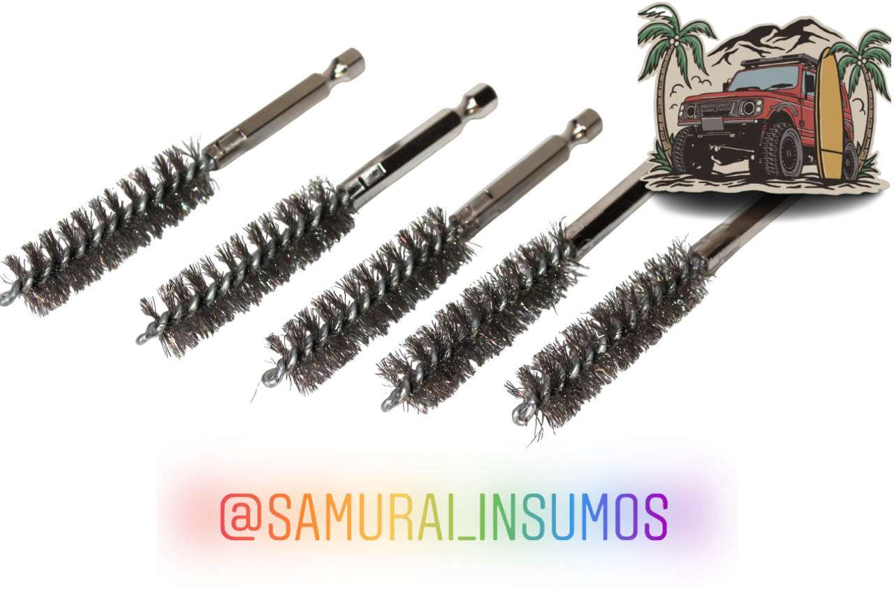 Kit 5En1 Cepillos Abrasivos Taladro o Atornillador - miniatura 3