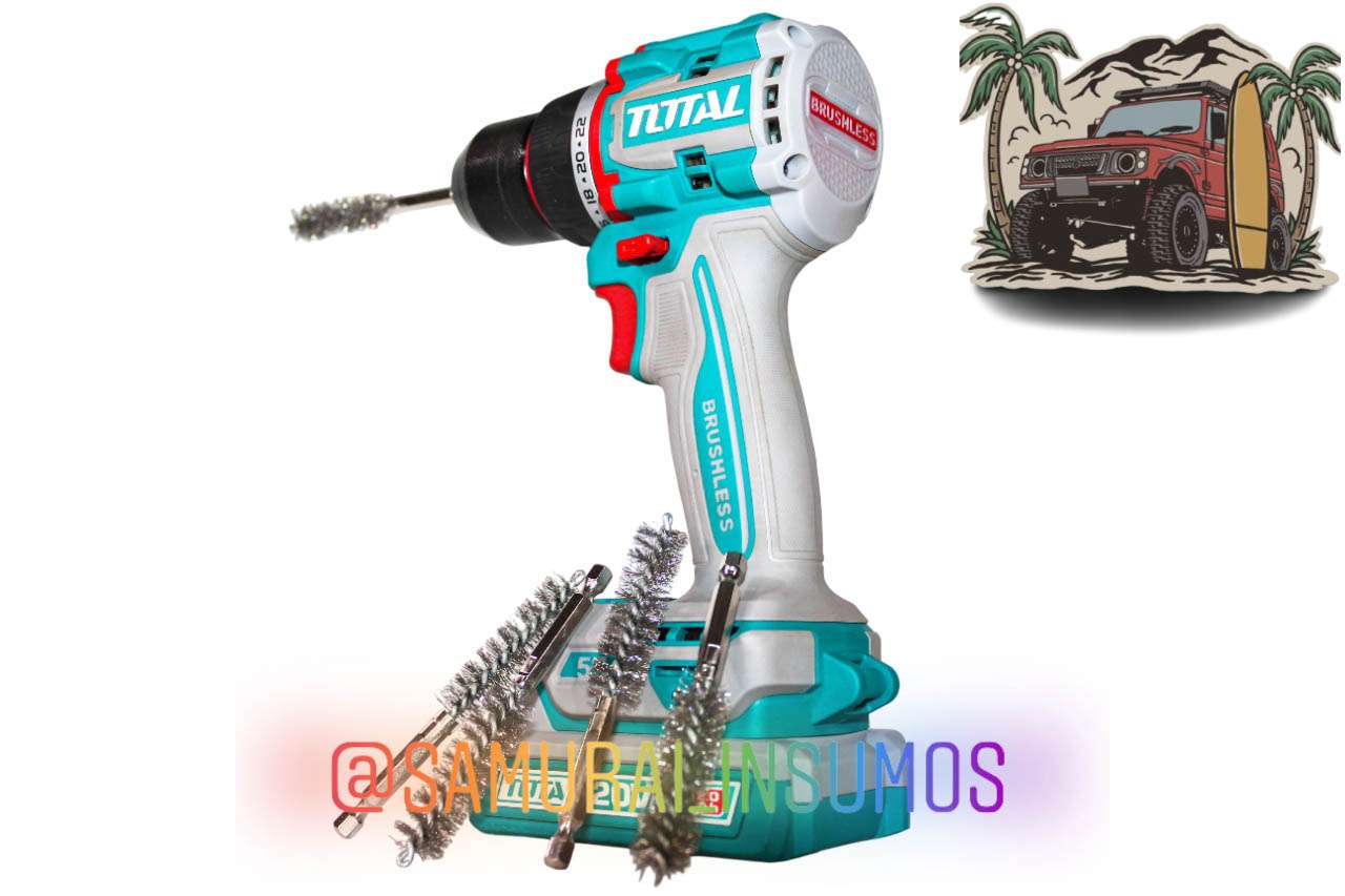 Kit 5En1 Cepillos Abrasivos Taladro o Atornillador - miniatura 4