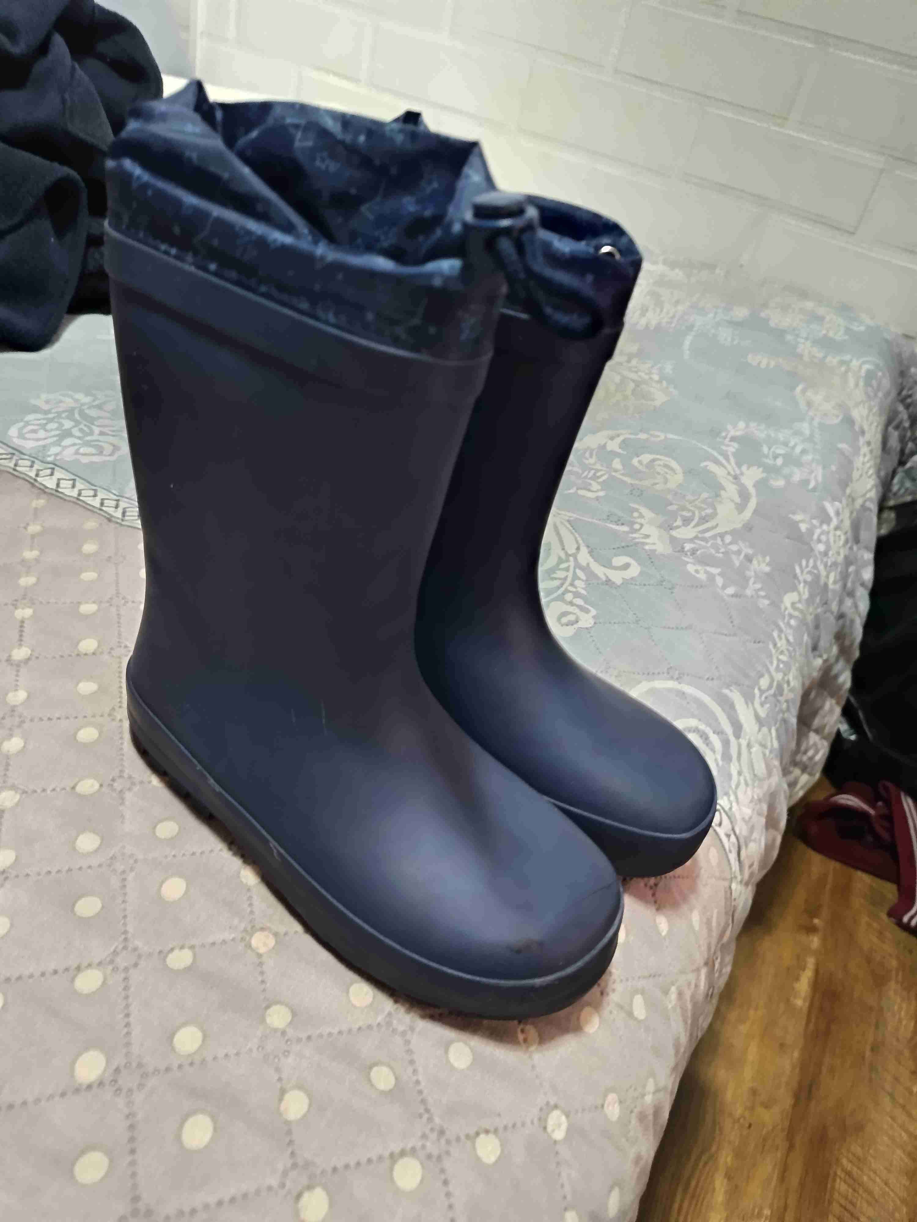 Botas de agua azul marino - miniatura 1