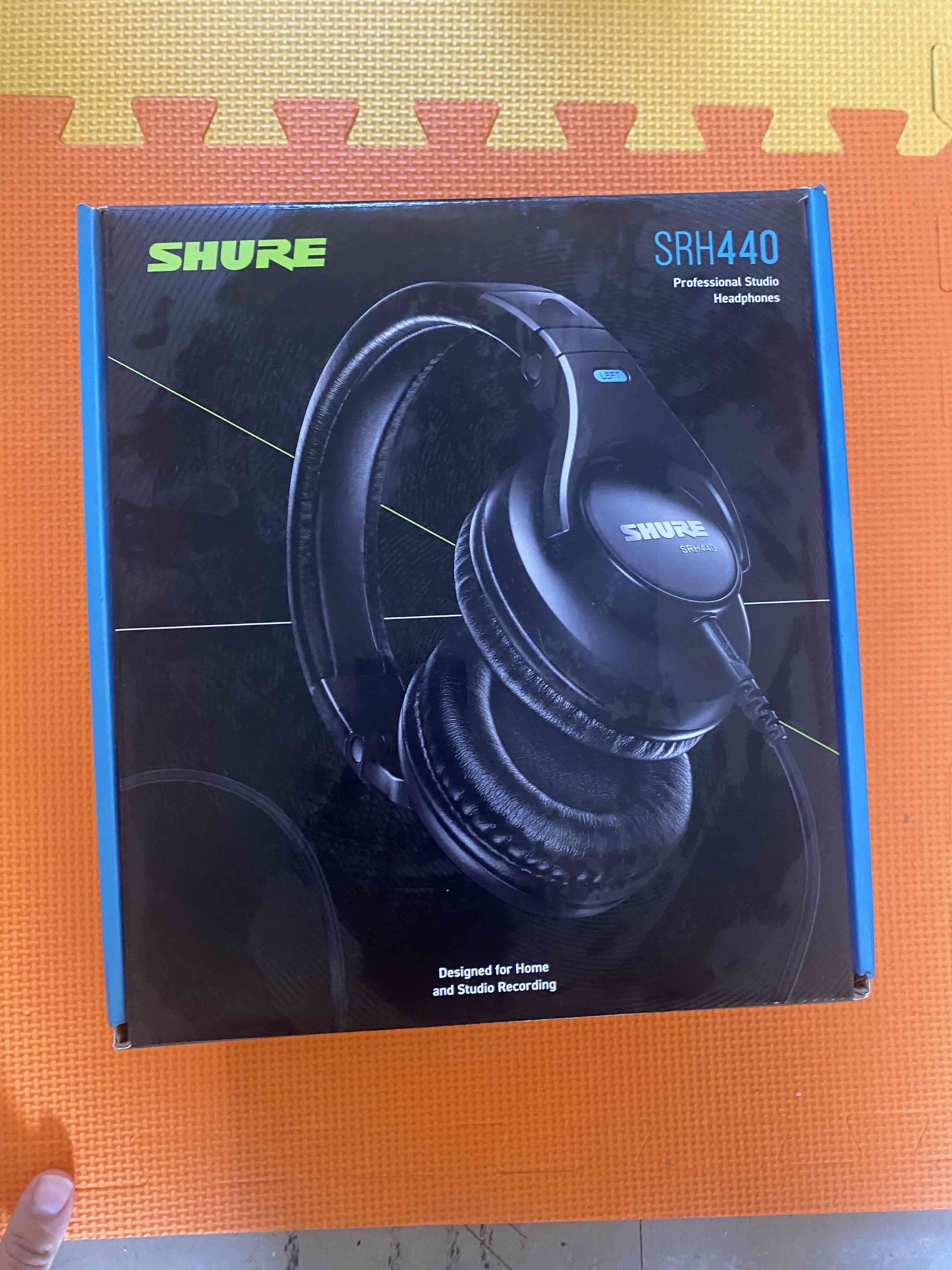 Audífonos Shure SRH440 Negro - miniatura 1