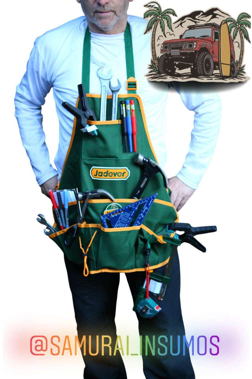 Delantal Carpintero o Maestro Constructor - miniatura 2