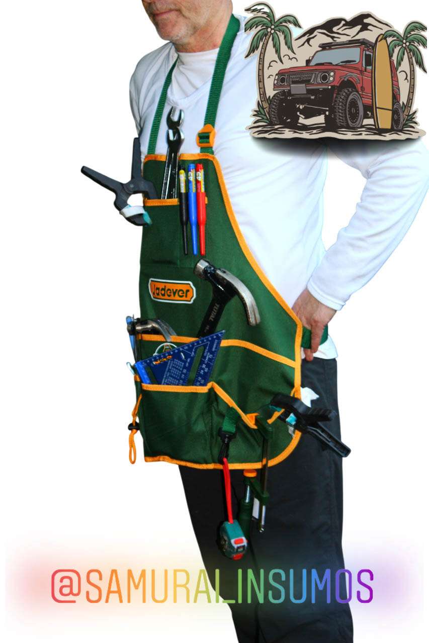 Delantal Carpintero o Maestro Constructor - miniatura 4