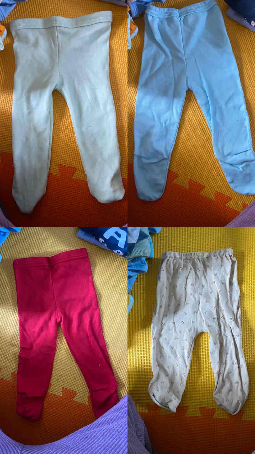 Lote de bodies de bebé multicolor 0-3 - 4