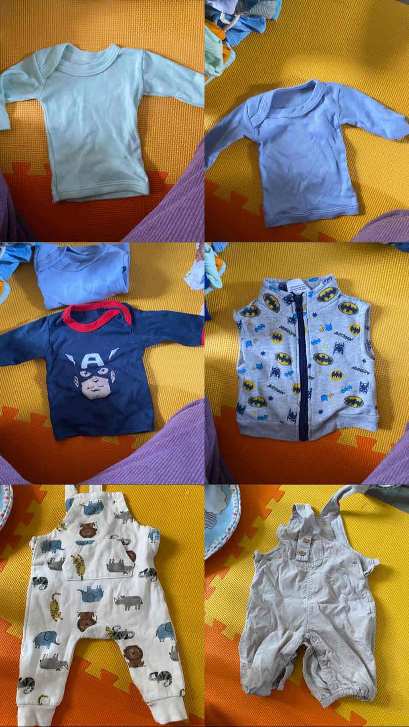 Lote de bodies de bebé multicolor 0-3 - 5