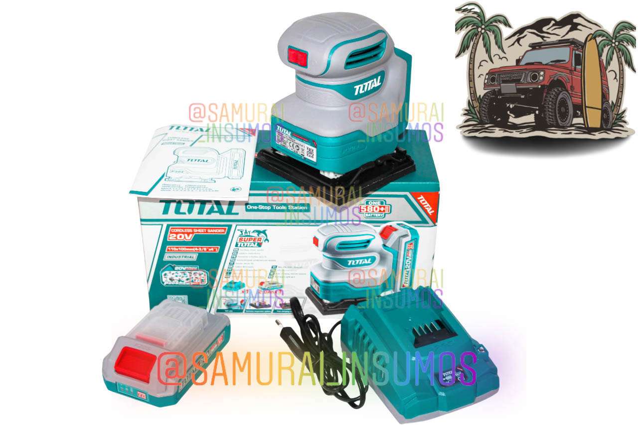 Combo 4En1 Lijadora 20v Inalambrica Orbital - miniatura 1