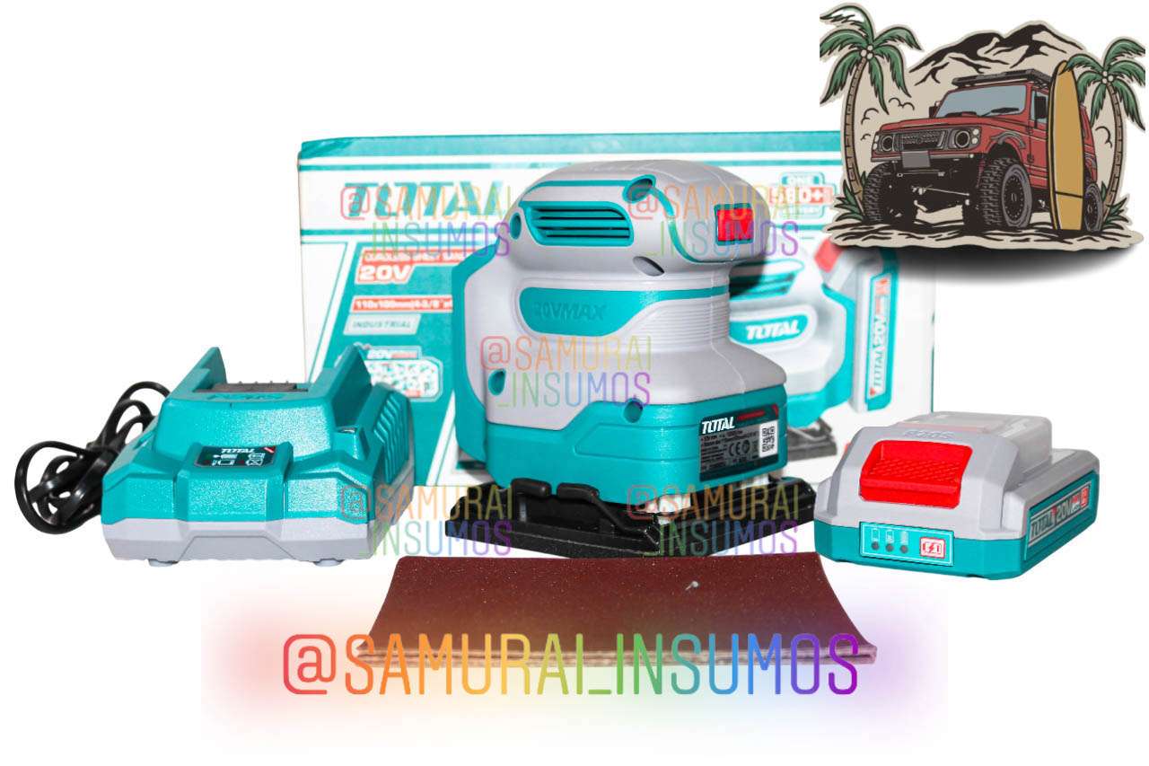 Combo 4En1 Lijadora 20v Inalambrica Orbital - miniatura 4