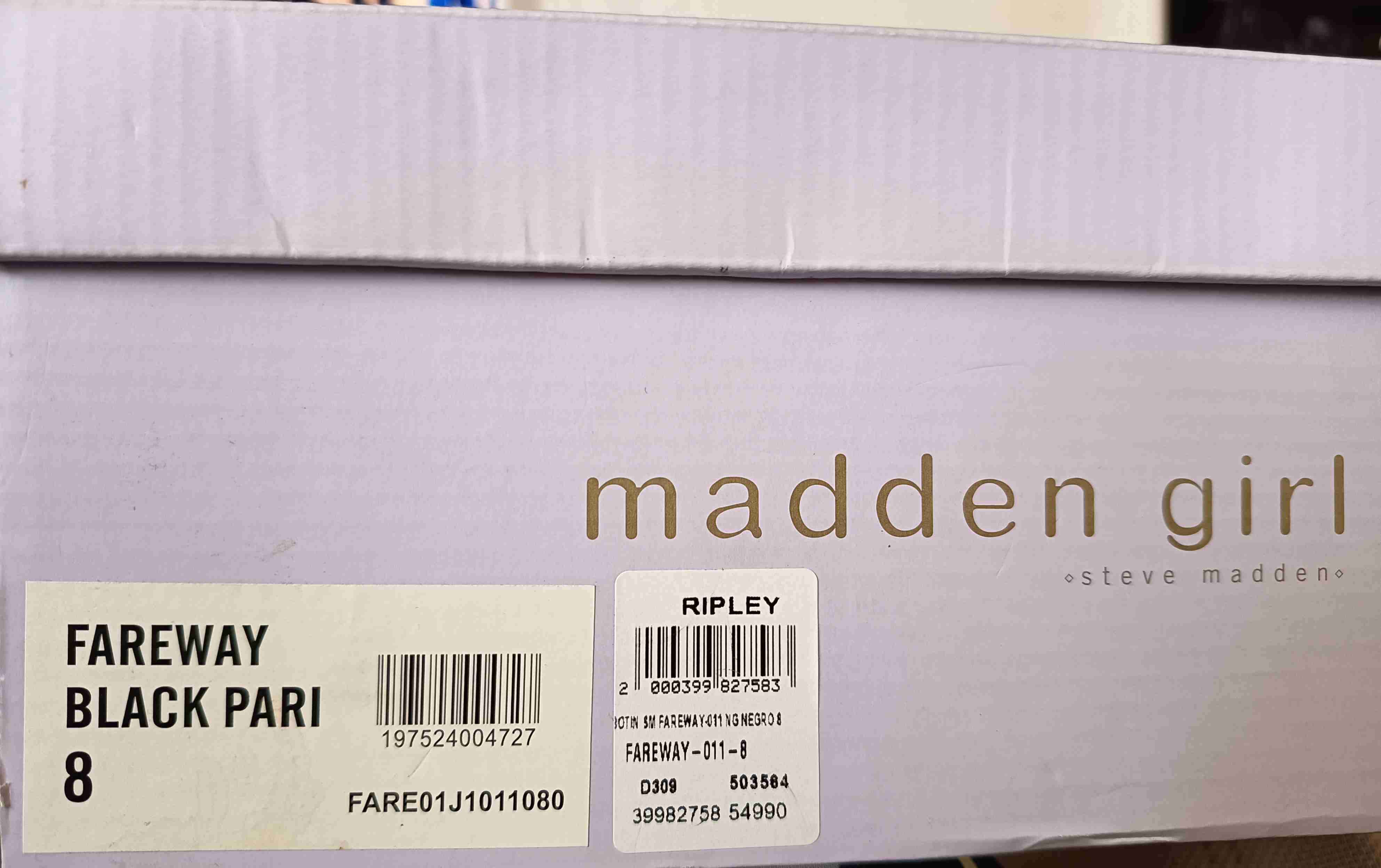 BOTIN STEVE MADDEN COLOR BLACK MUJER OTONO-INVIERN - miniatura 3