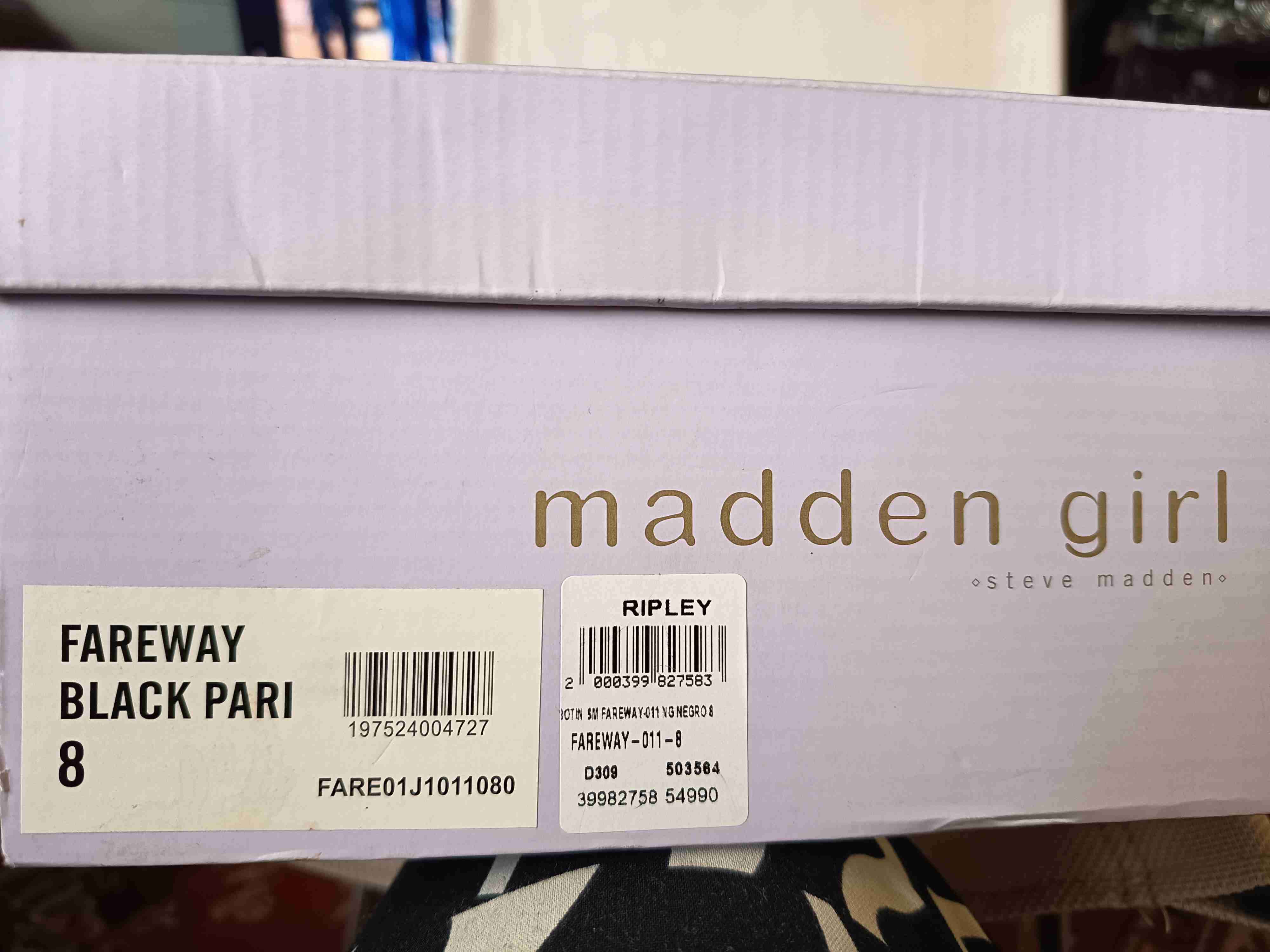 BOTIN STEVE MADDEN COLOR BLACK MUJER OTONO-INVIERN - miniatura 5