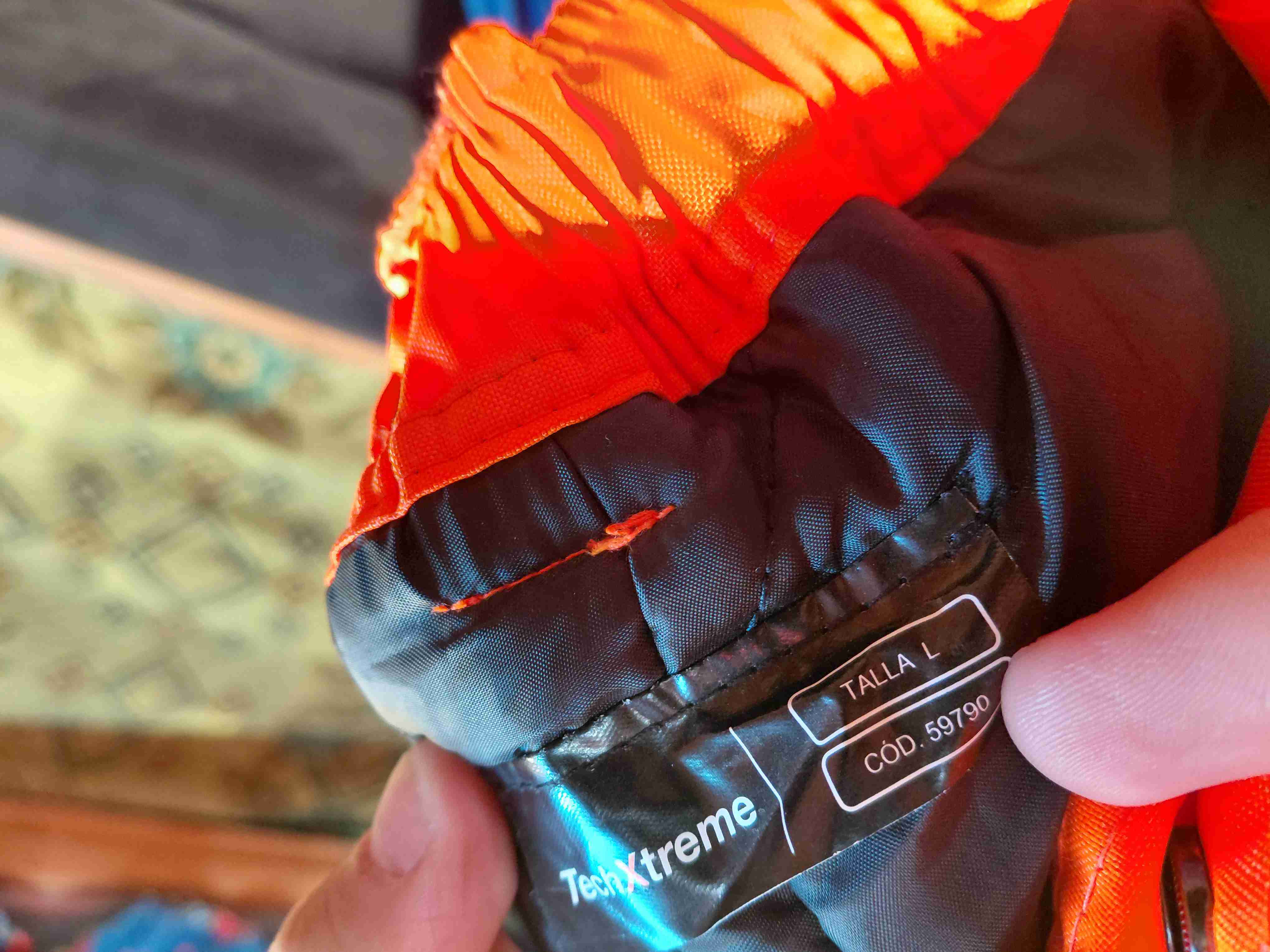 Pantalones reflectantes seguridad naranjas - miniatura 2