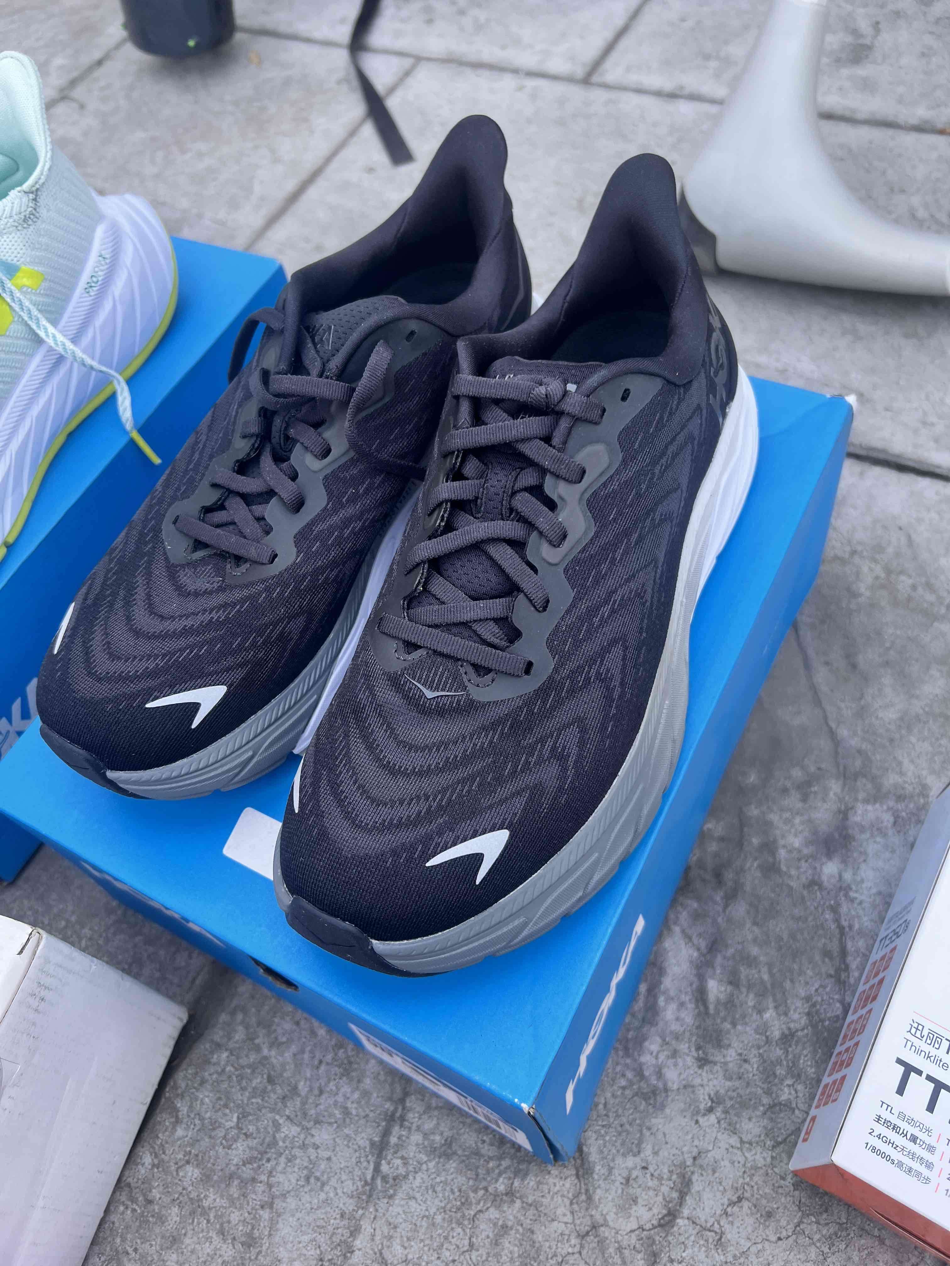 Zapatillas Hoka running negras unisex