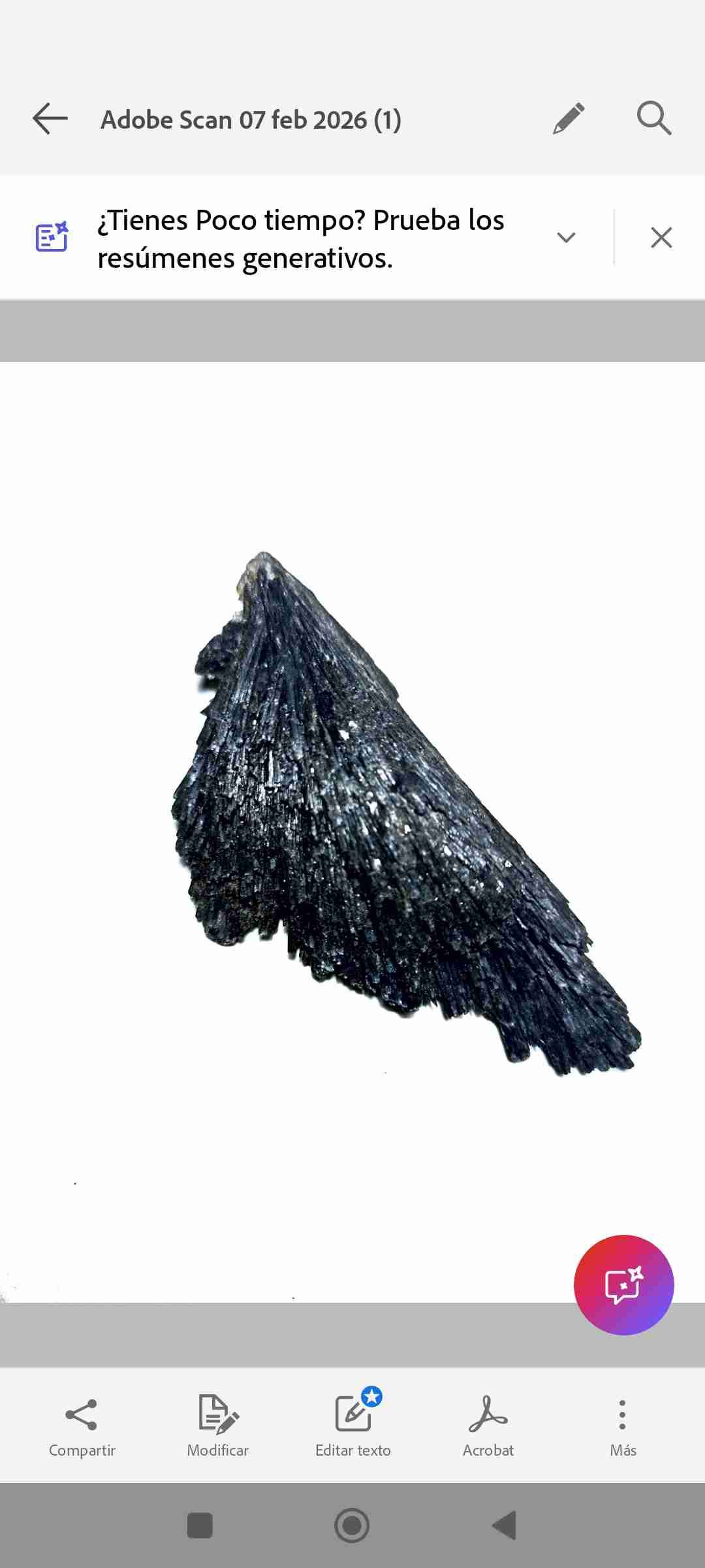 Piedra energética escoba de la bruja   CiANITA neg - miniatura 2