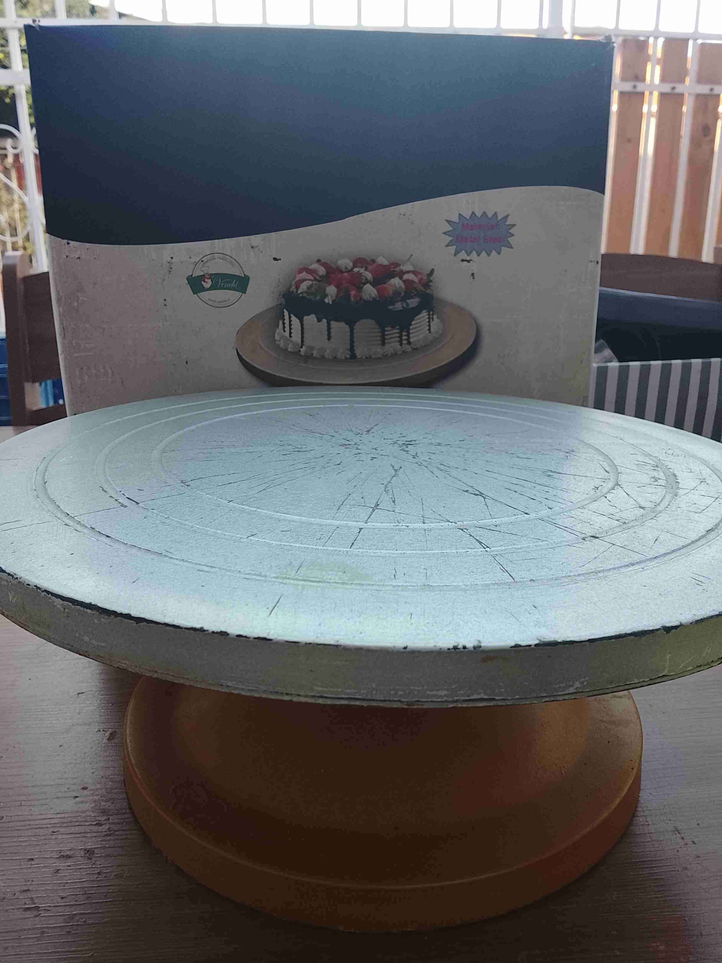 Base giratoria para tortas