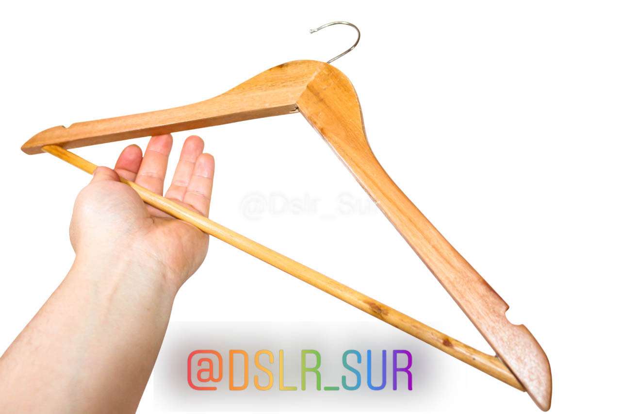 Tripack -Colgador Ropa Madera - miniatura 5