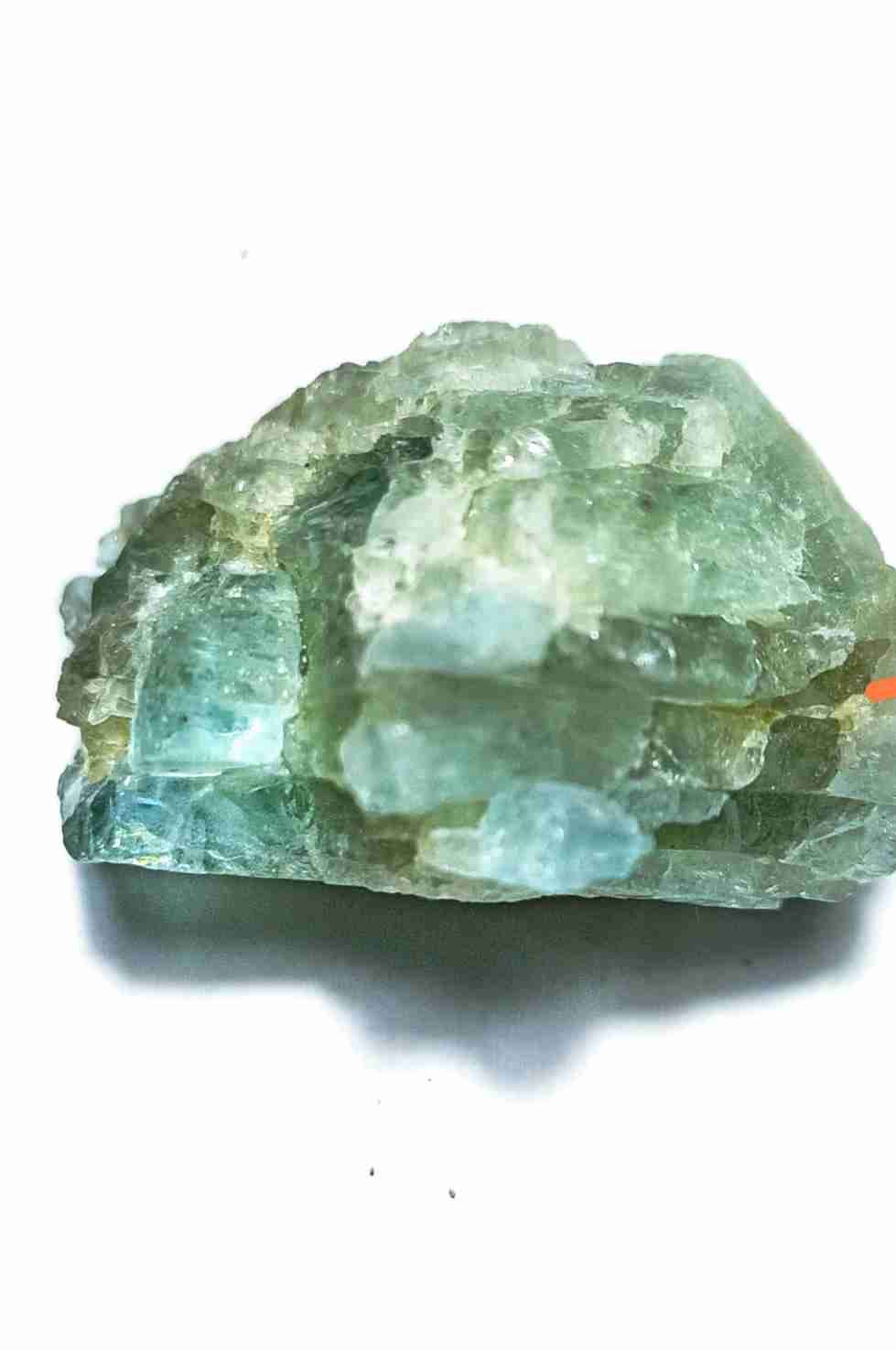 Mineral verde en bruto Agua marina - miniatura 1
