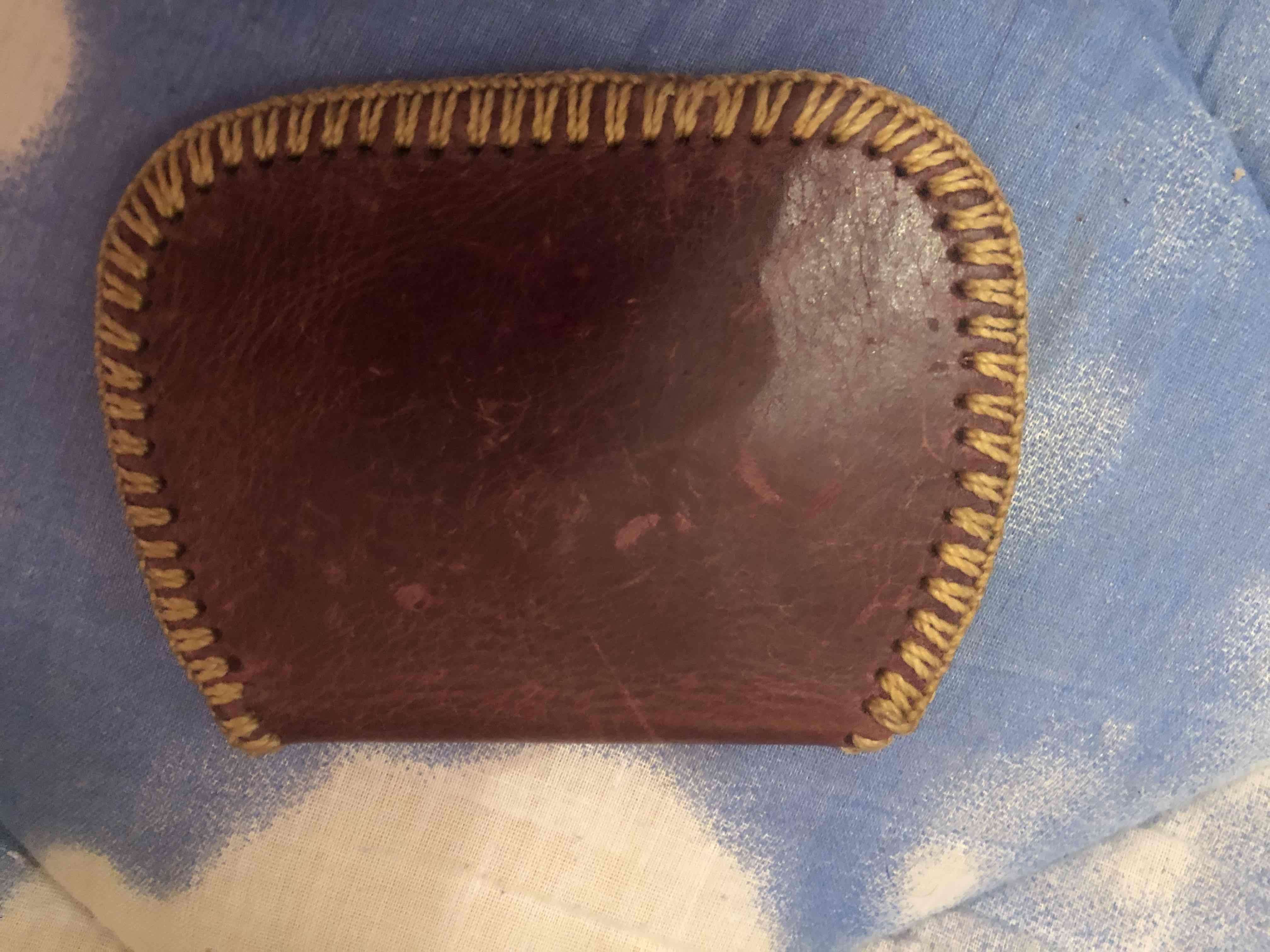 Monedero de cuero artesanal - miniatura 2