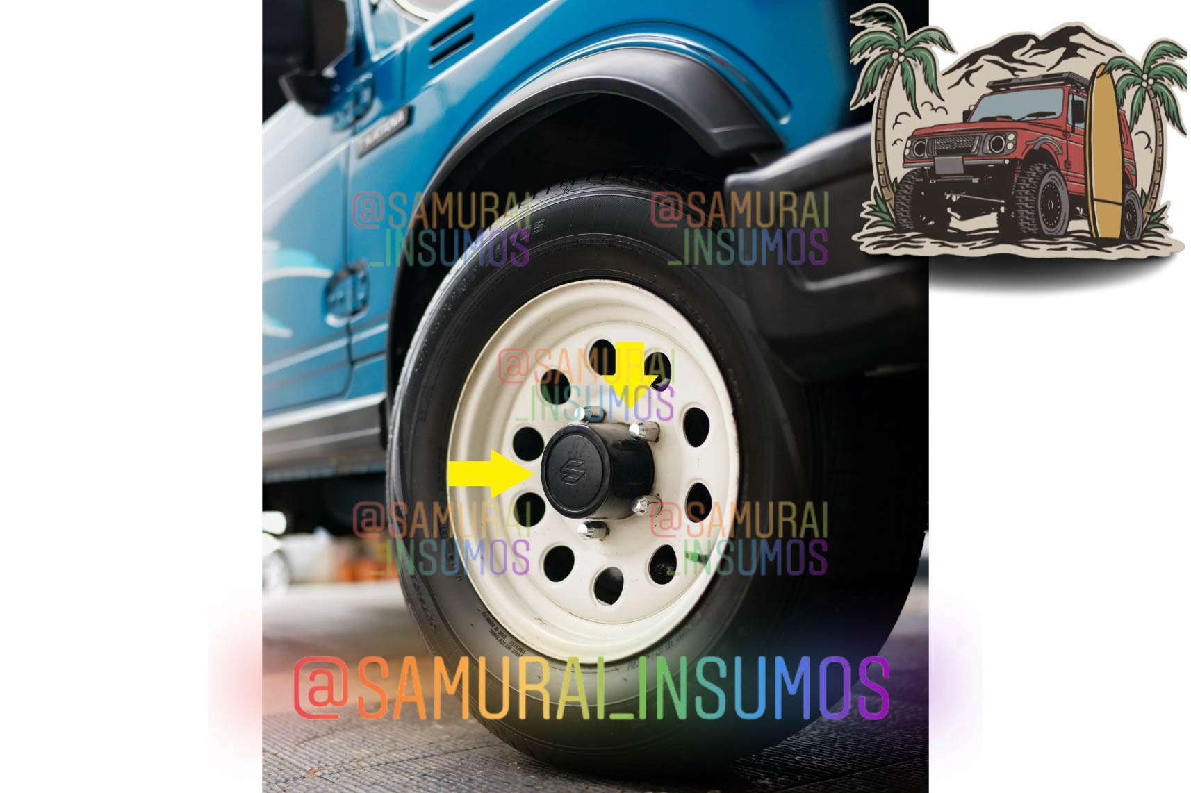 Embellecedor De Rueda Suzuki Samurai-Vitara-Jimnny - miniatura 2