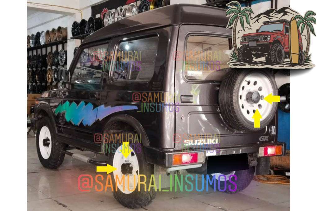 Embellecedor De Rueda Suzuki Samurai-Vitara-Jimnny - miniatura 4