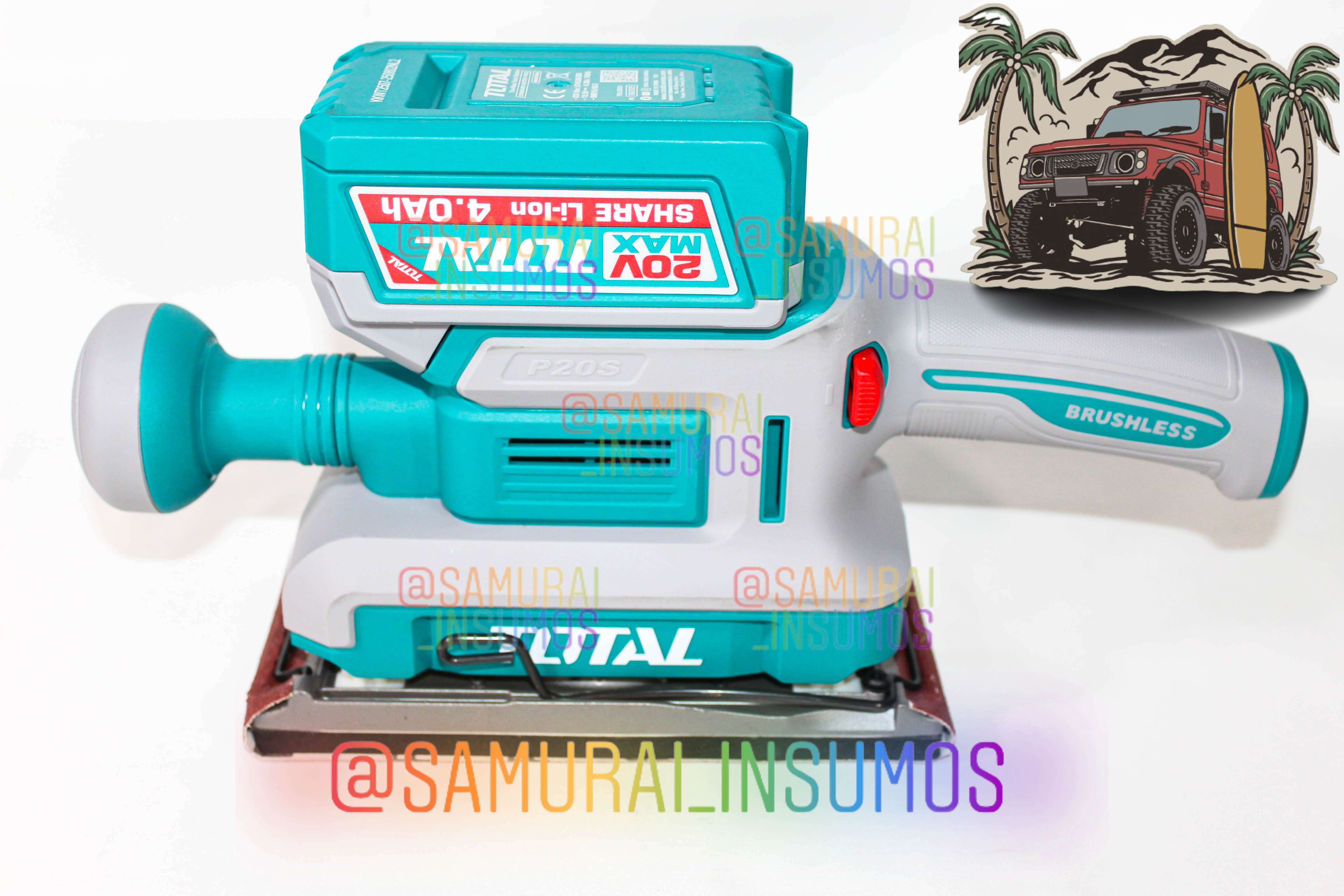 Combo 4En1 Lijadora Orbital 20v Inalambrica Total - miniatura 4