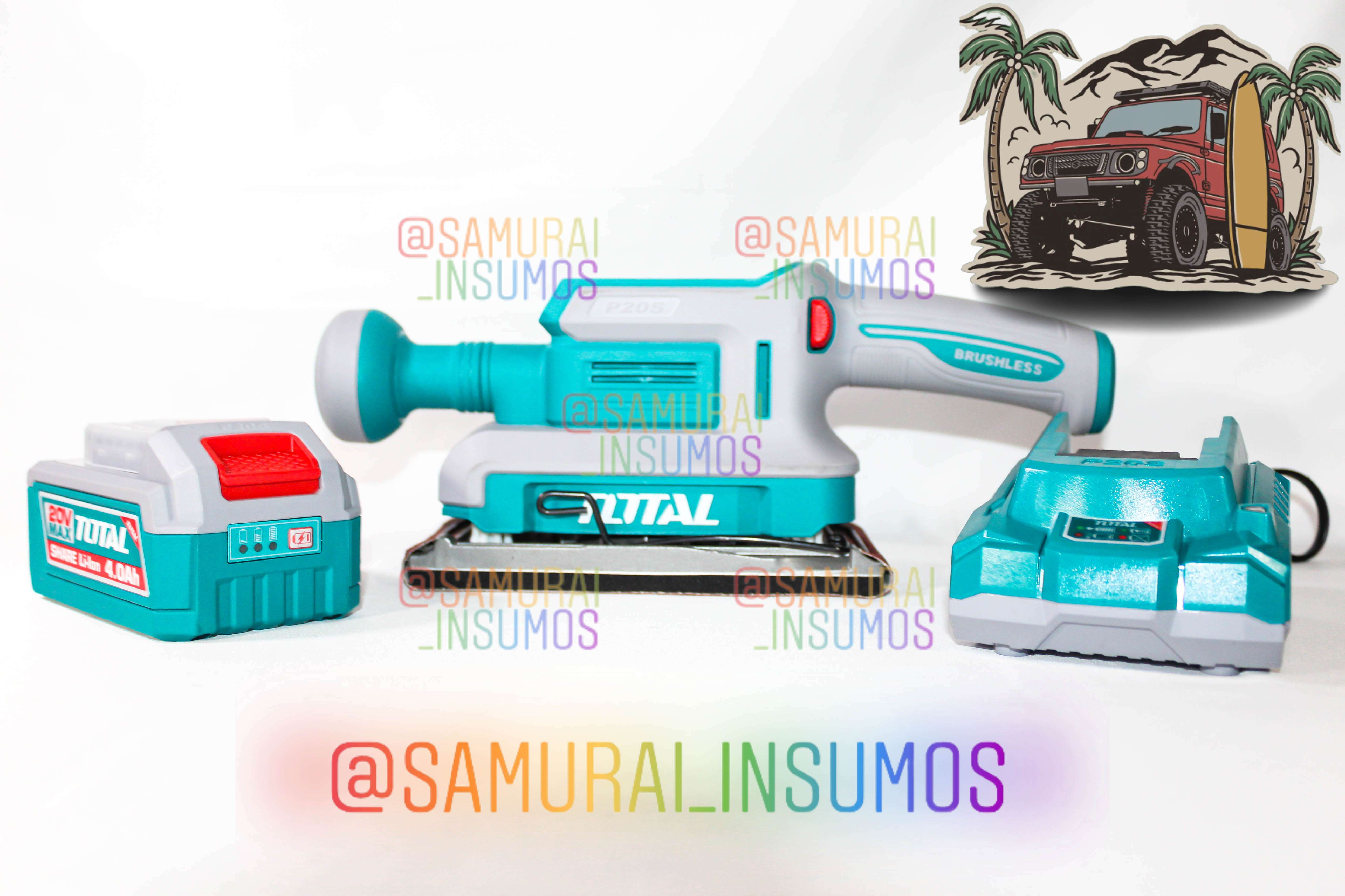 Combo 4En1 Lijadora Orbital 20v Inalambrica Total - miniatura 5