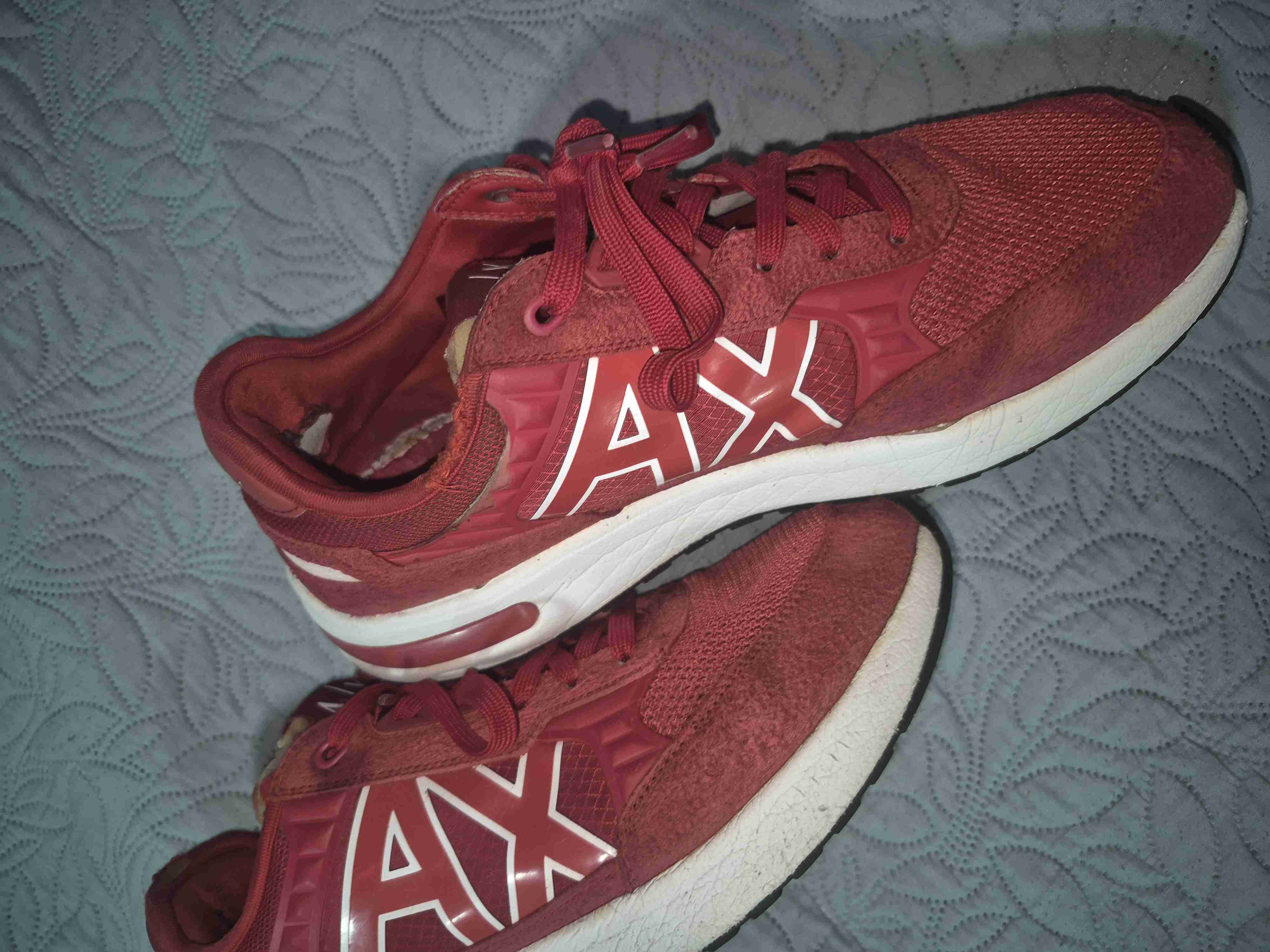 Zapatillas deportivas Armani rojas - miniatura 2