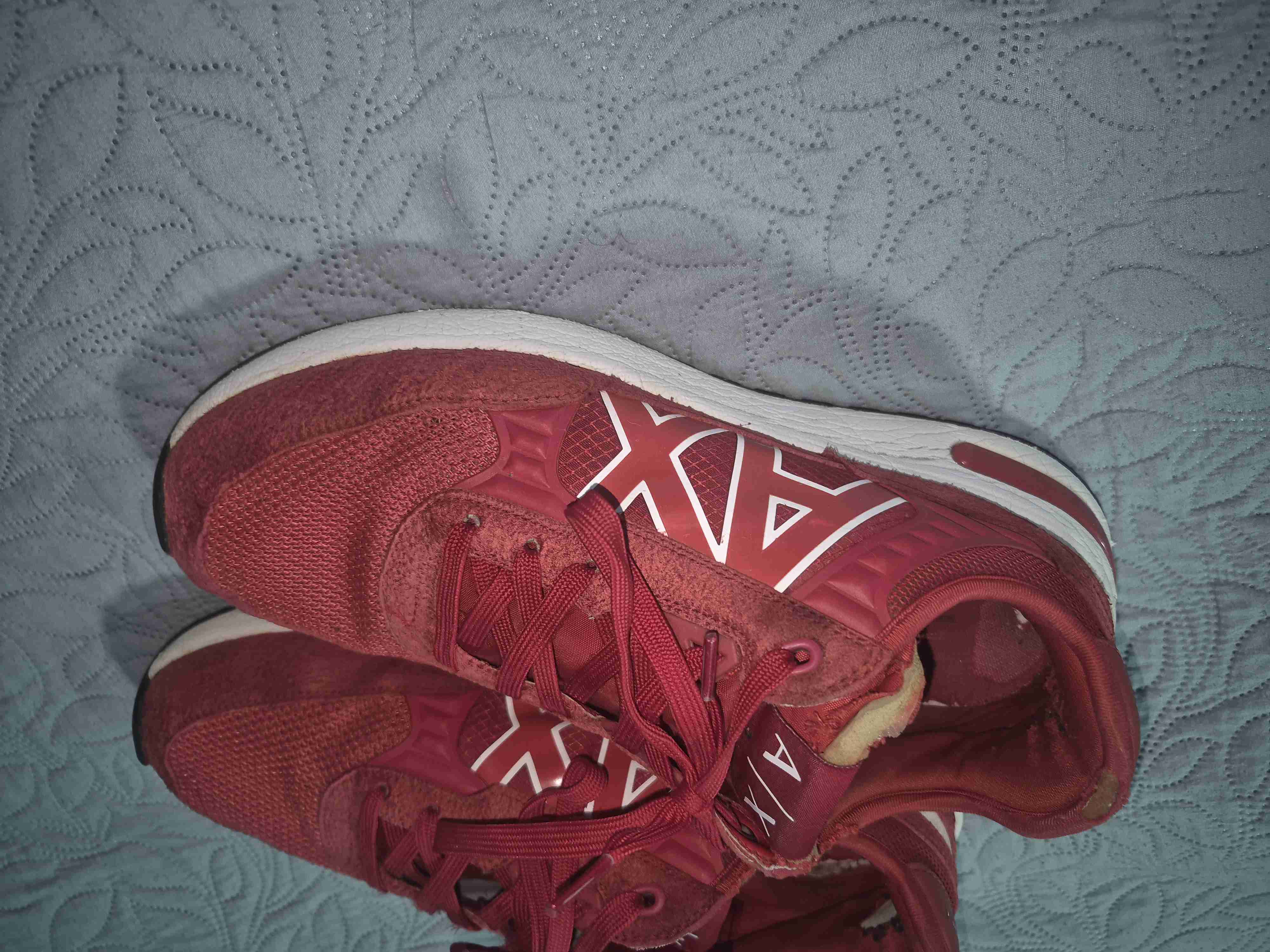 Zapatillas deportivas Armani rojas - miniatura 4