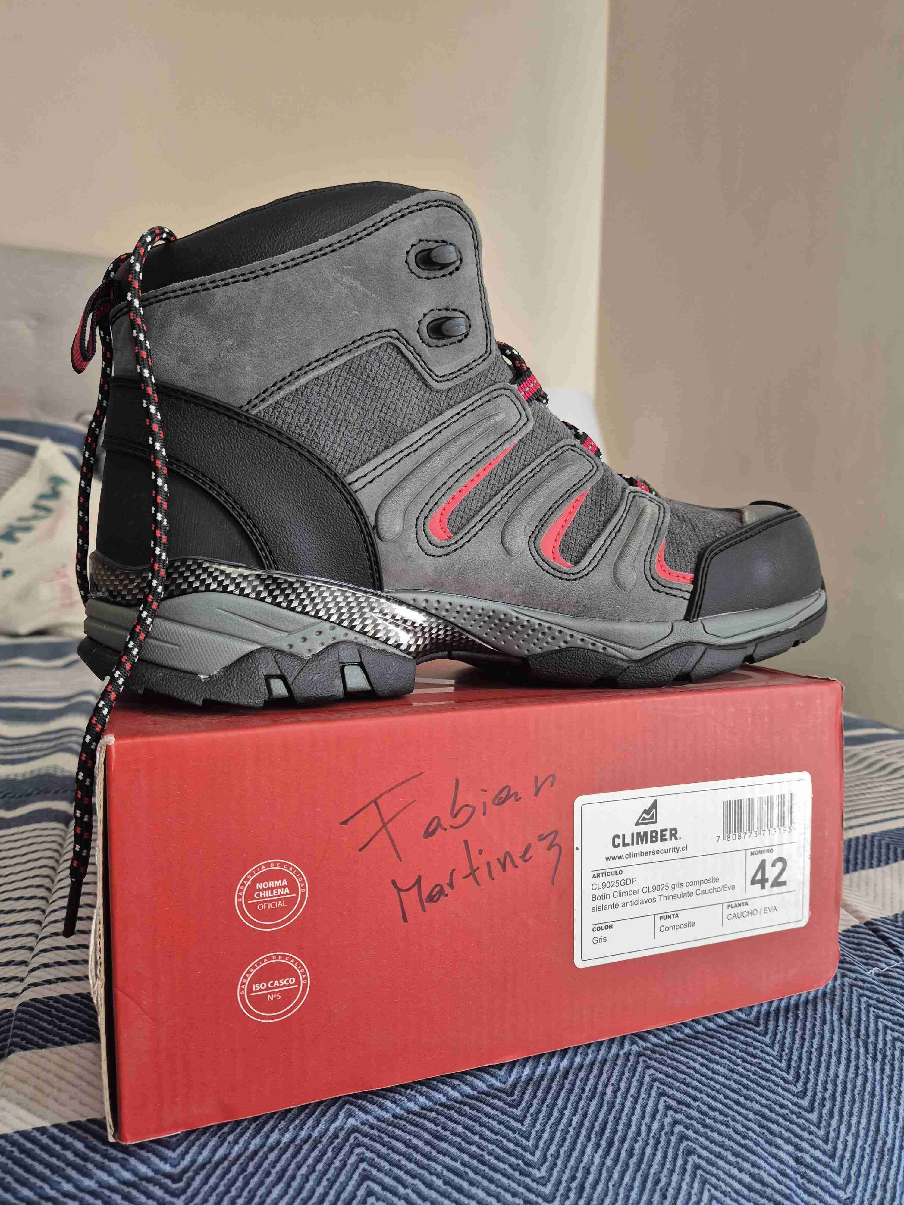 Botines de seguridad 41 y 42 nuevos - miniatura 5