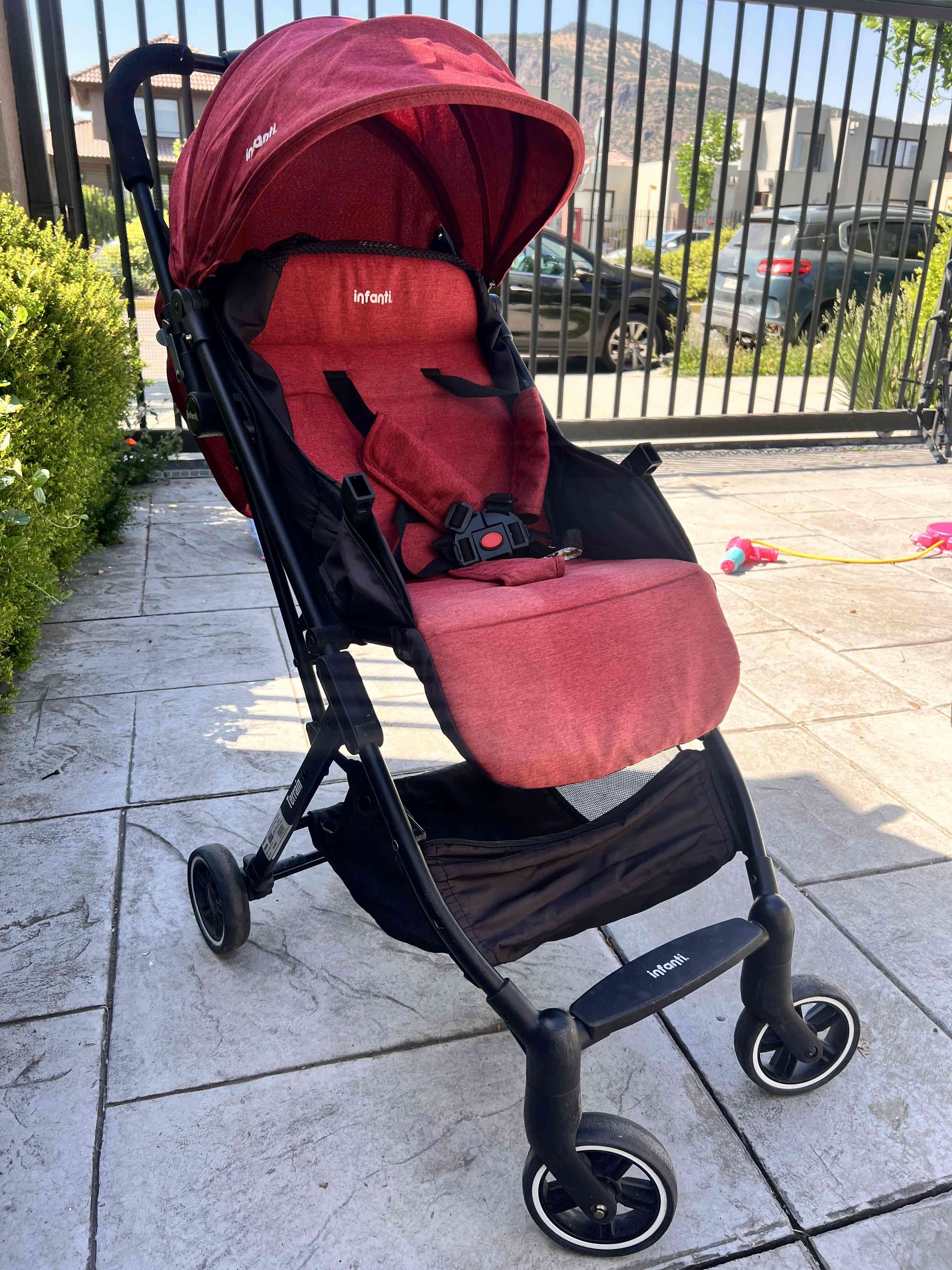Coche Infanti rojo Plegable